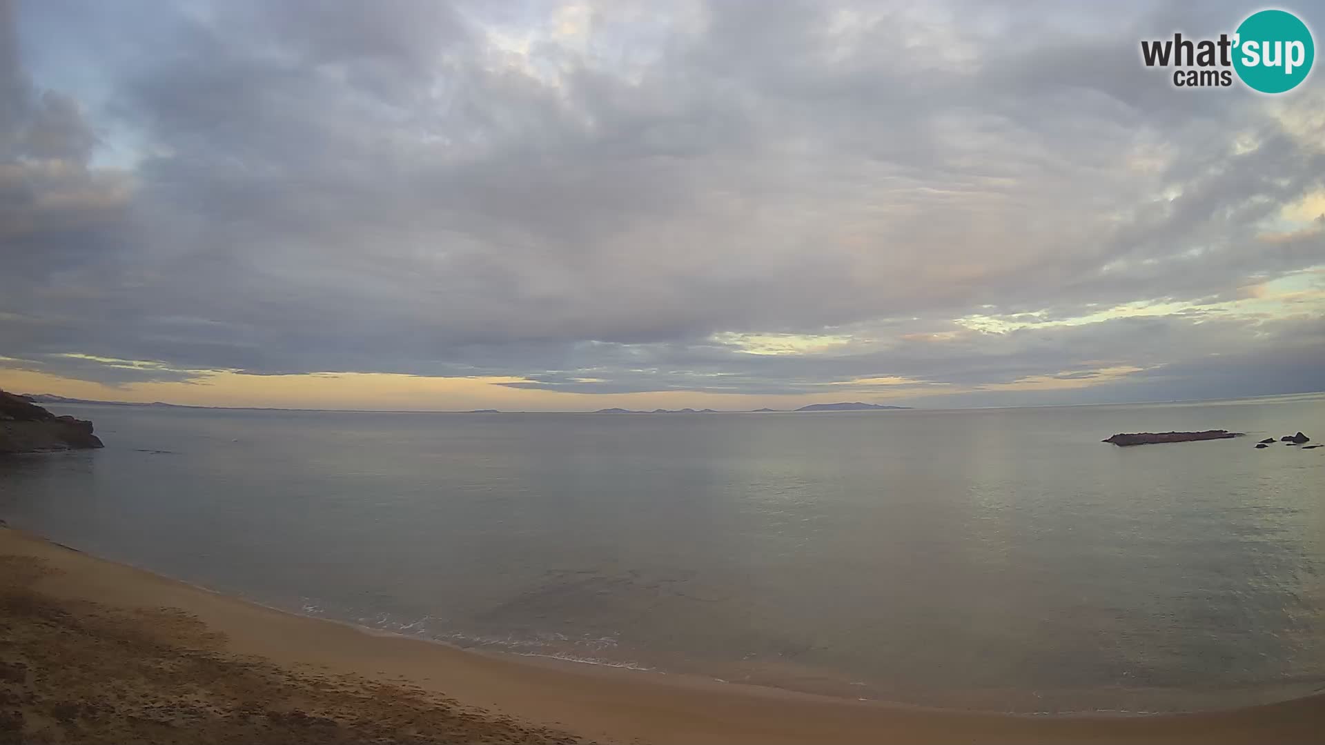 Lu Bagnu webcam en vivo Playa de Ampurias – Castelsardo – Cerdeña – Italia