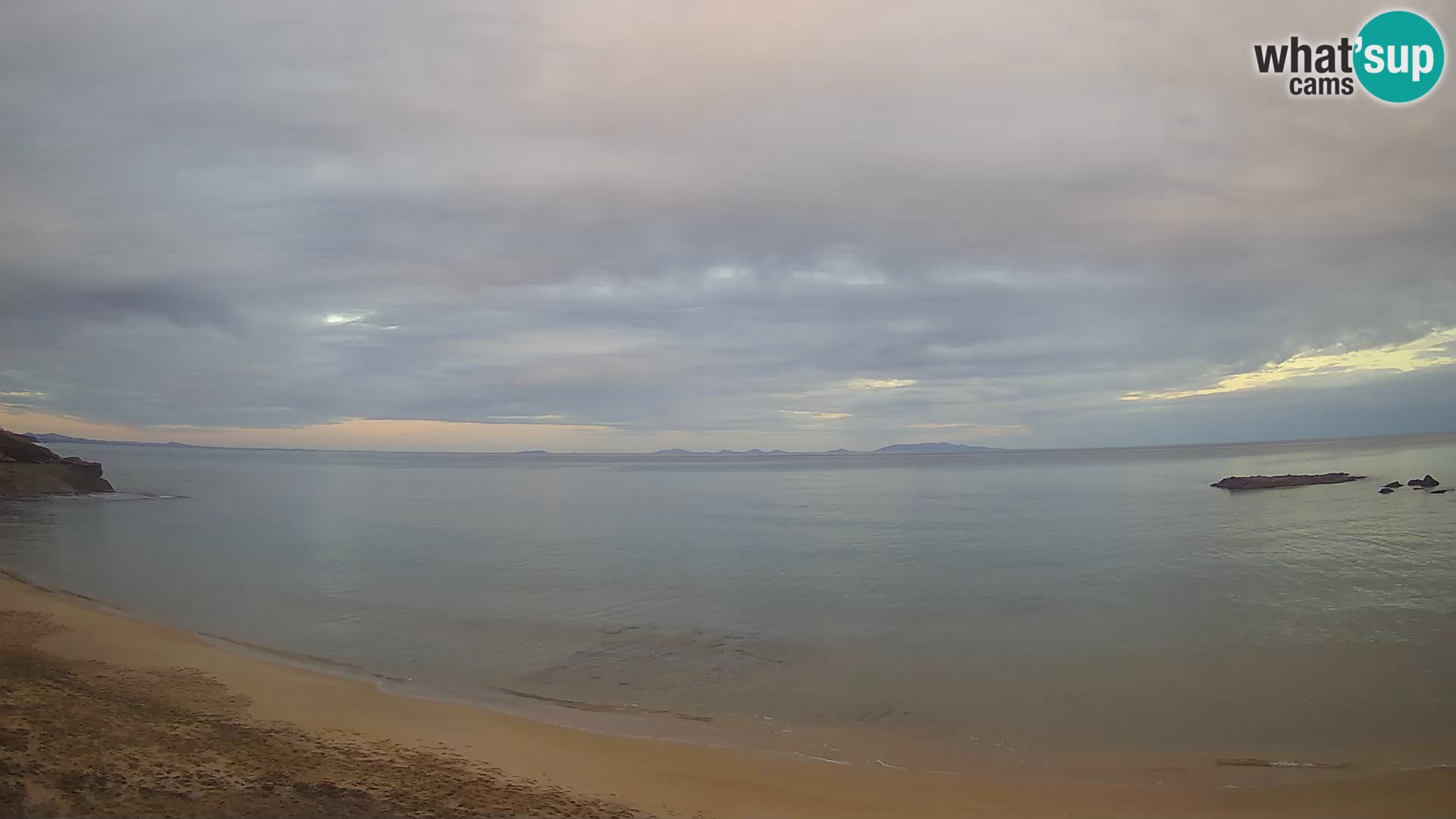 Lu Bagnu webcam en vivo Playa de Ampurias – Castelsardo – Cerdeña – Italia