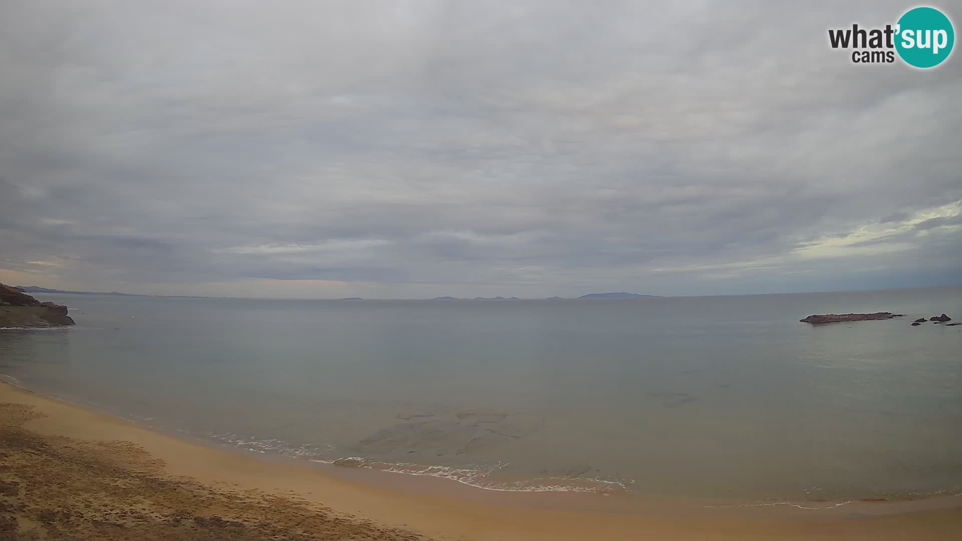 Lu Bagnu web kamera uživo Ampurias plaža – Castelsardo – Sardinija – Italija