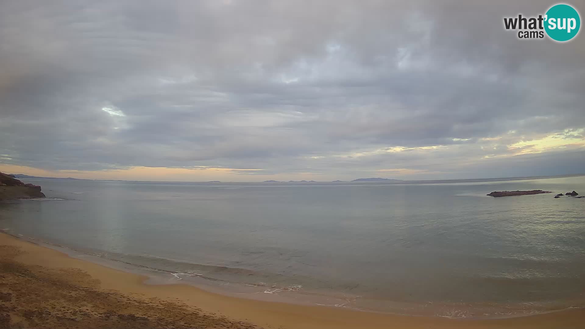 Lu Bagnu web kamera uživo Ampurias plaža – Castelsardo – Sardinija – Italija