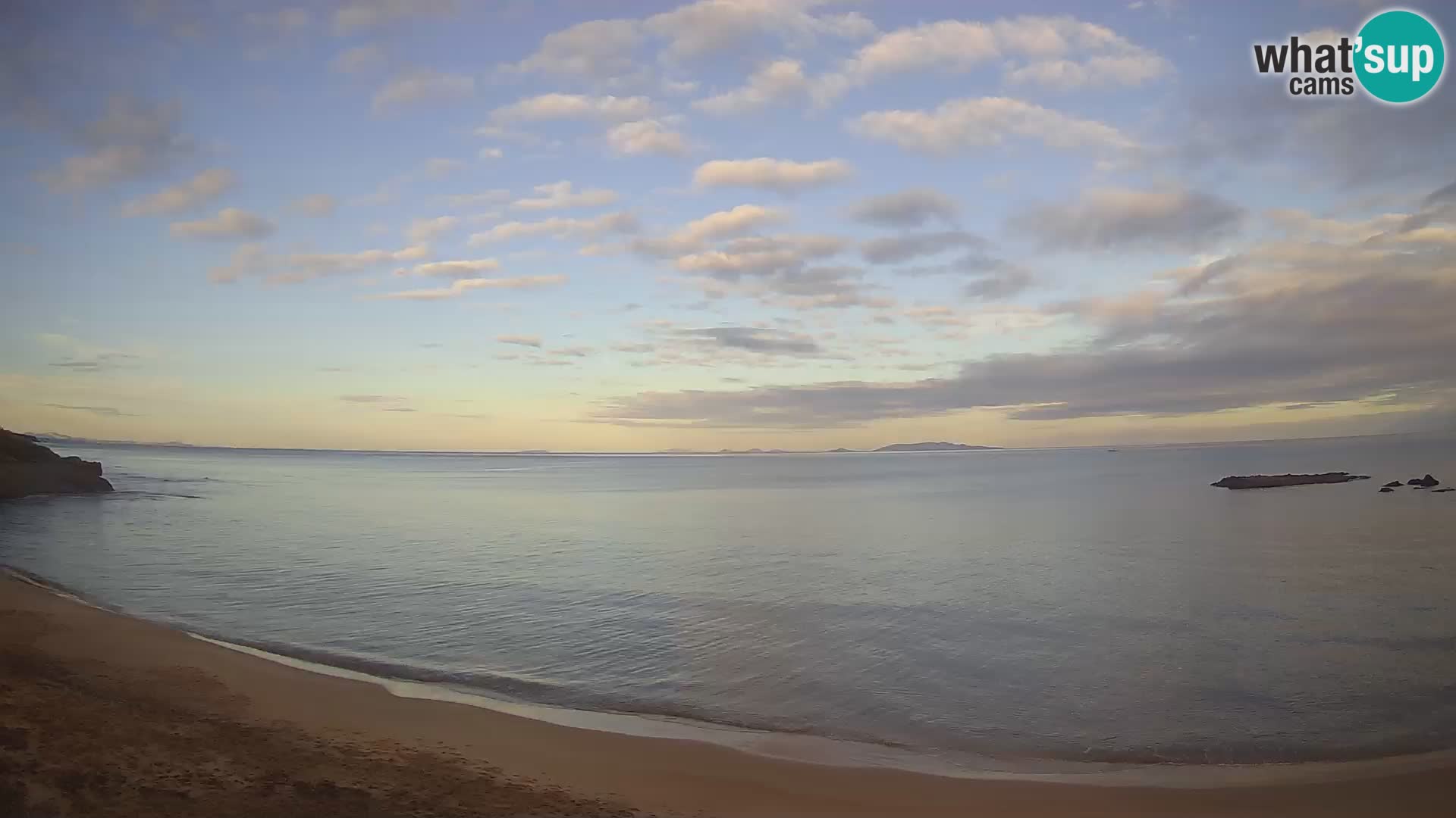 Lu Bagnu webcam en vivo Playa de Ampurias – Castelsardo – Cerdeña – Italia