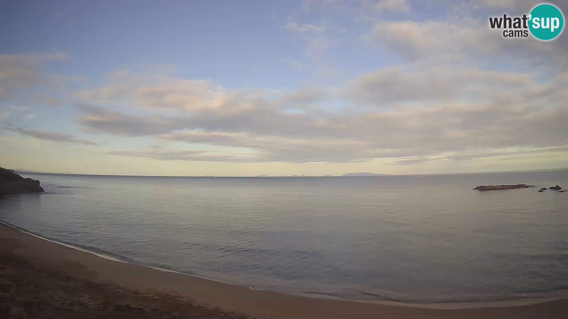 Lu Bagnu web kamera uživo Ampurias plaža – Castelsardo – Sardinija – Italija