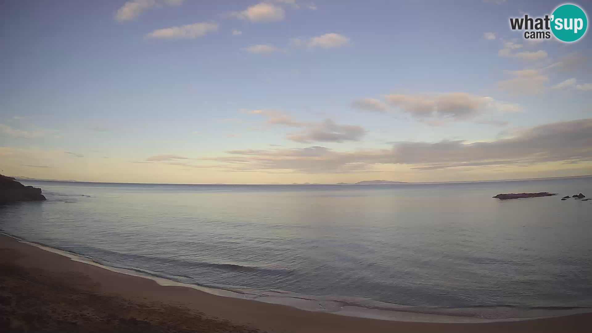 Lu Bagnu live webcam Ampurias beach – Castelsardo – Sardinia – Italy