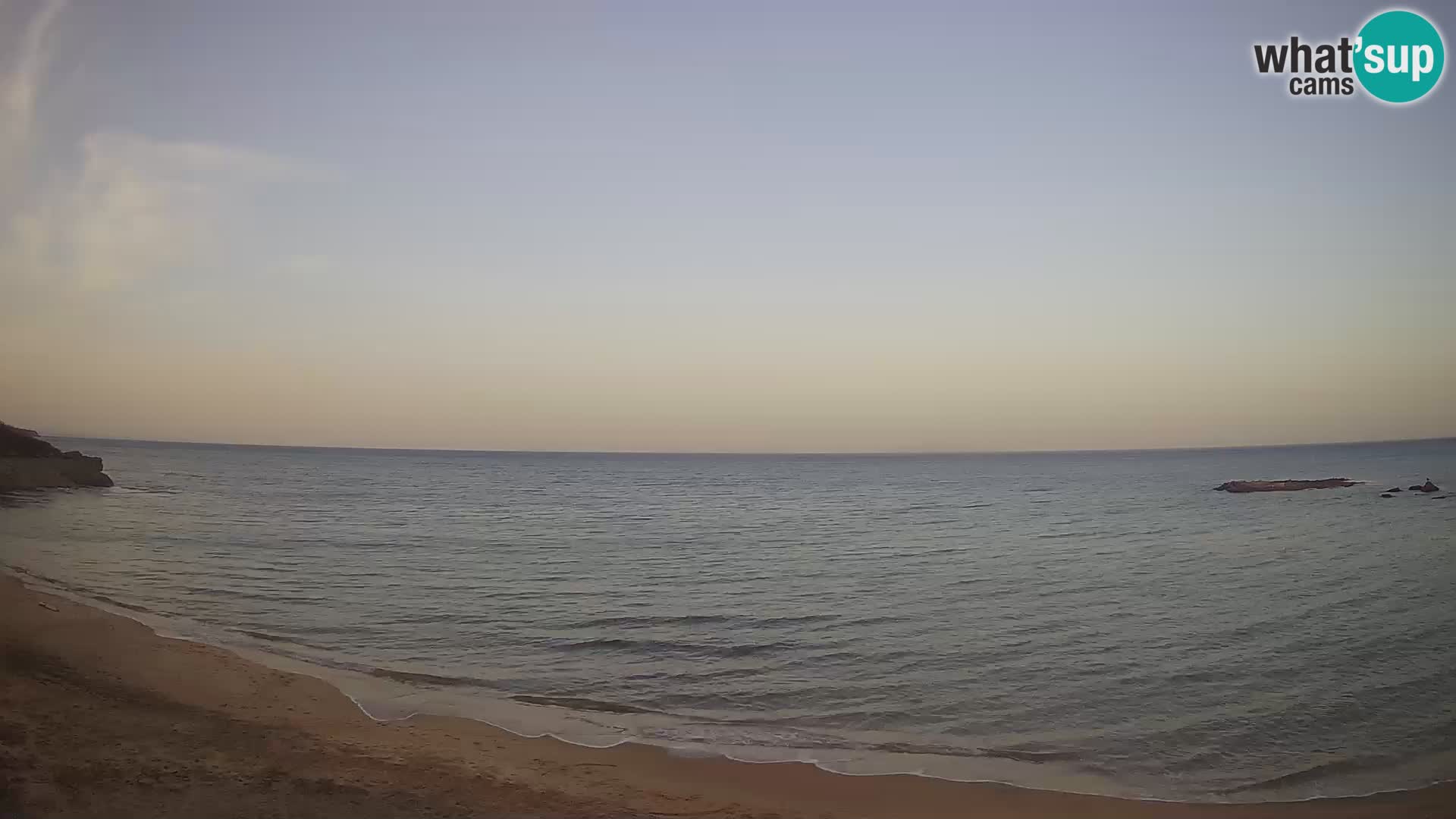 Lu Bagnu webcam en direct Plage d’Ampurias – Castelsardo – Sardaigne – Italie