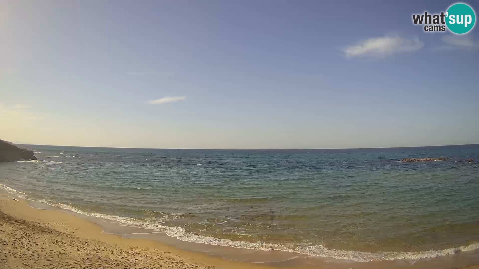 Lu Bagnu spletna kamera v živo Plaža Ampurias – Castelsardo – Sardinija – Italija