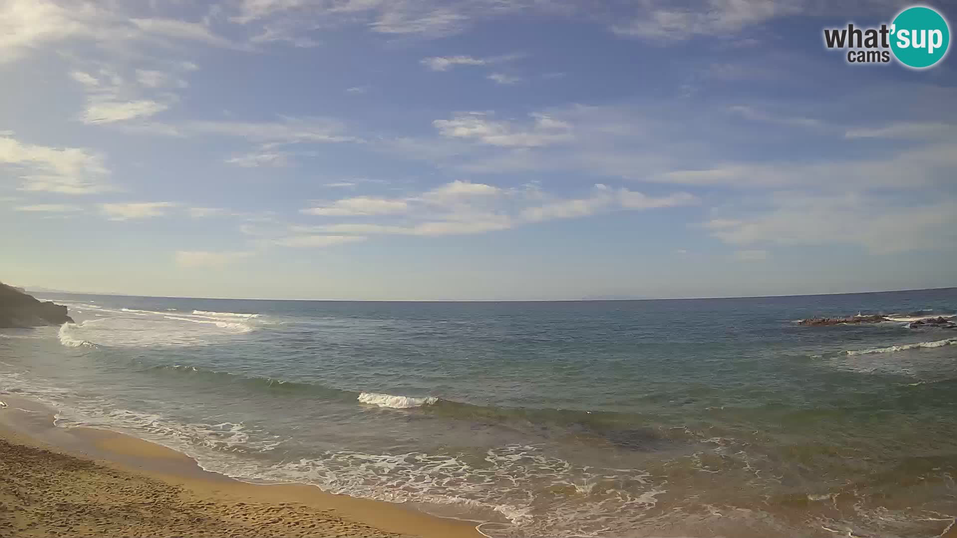 Lu Bagnu webcam en direct Plage d’Ampurias – Castelsardo – Sardaigne – Italie