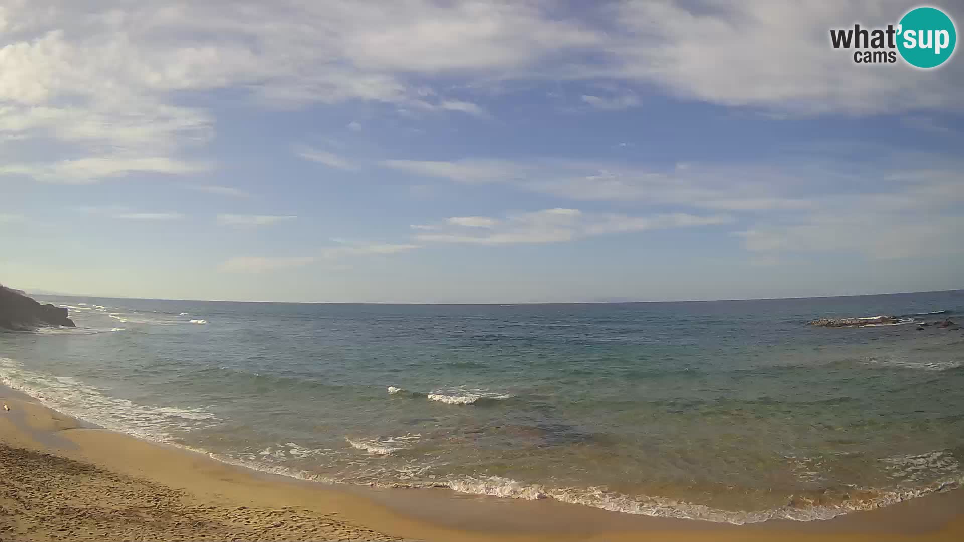 Lu Bagnu spletna kamera v živo Plaža Ampurias – Castelsardo – Sardinija – Italija