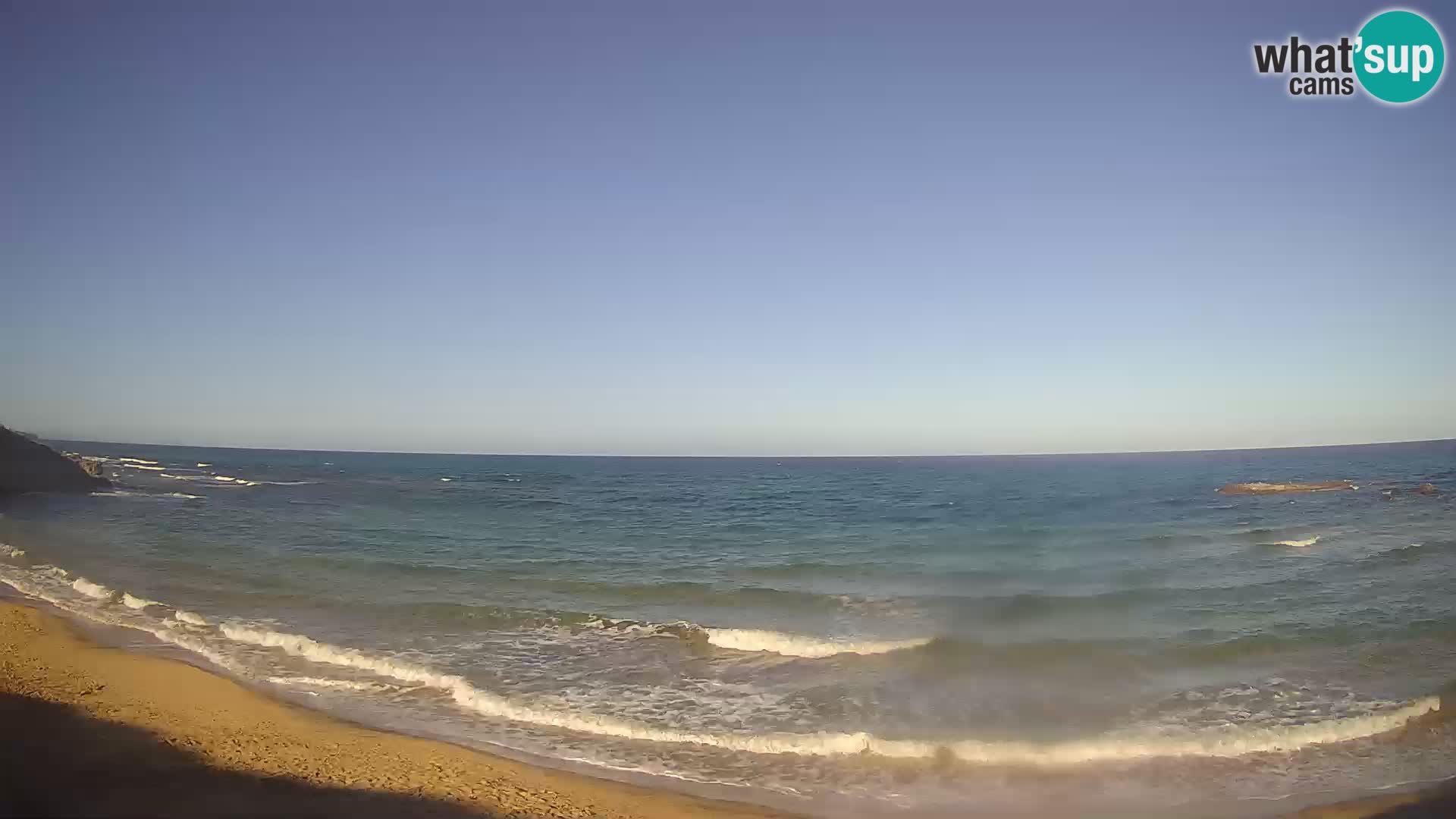 Lu Bagnu webcam en direct Plage d’Ampurias – Castelsardo – Sardaigne – Italie