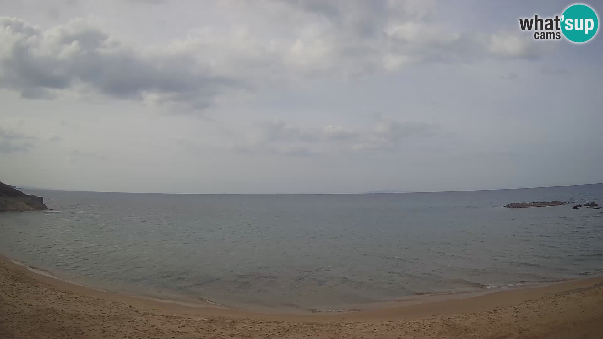 Lu Bagnu spletna kamera v živo Plaža Ampurias – Castelsardo – Sardinija – Italija