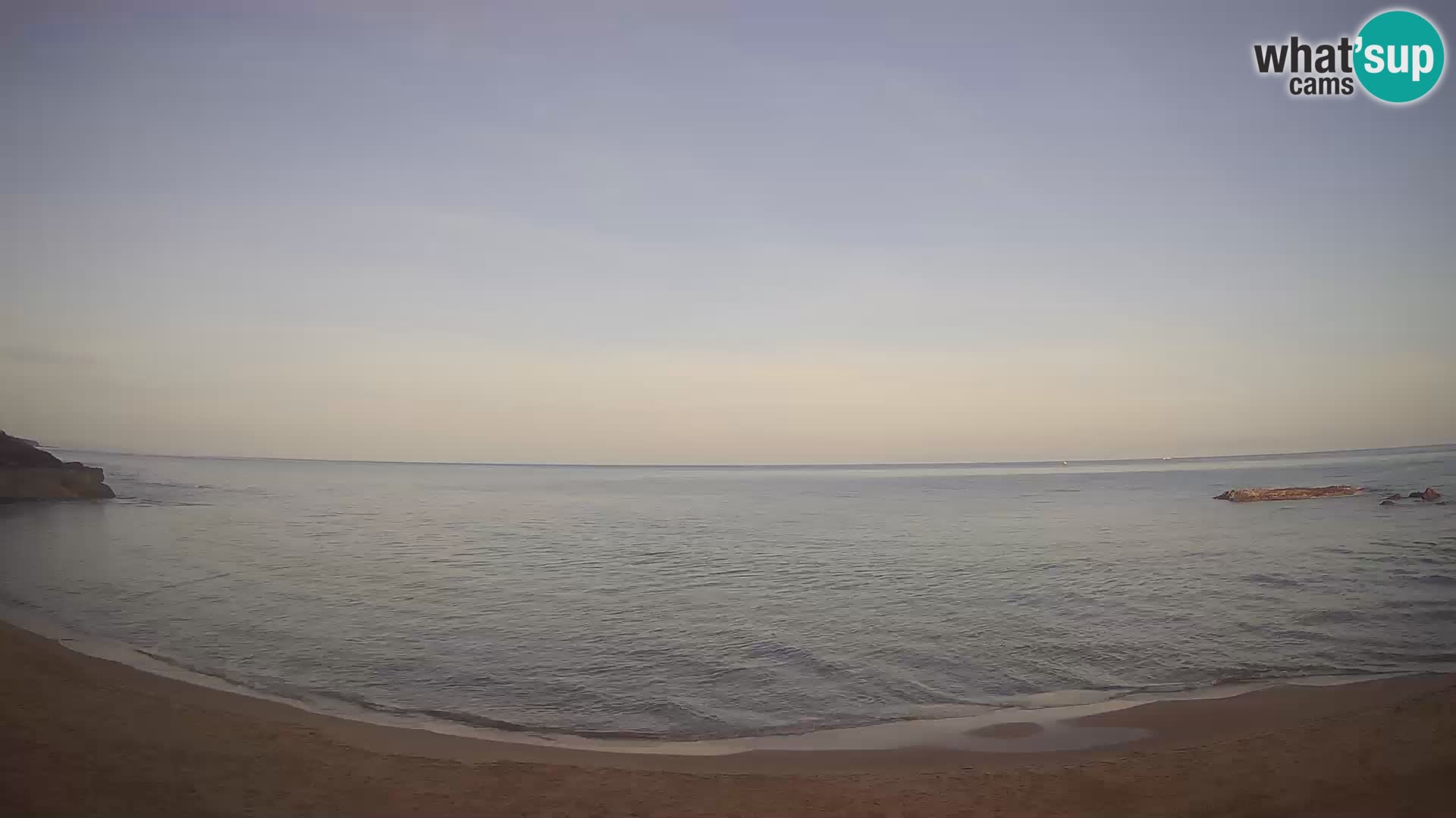 Lu Bagnu spletna kamera v živo Plaža Ampurias – Castelsardo – Sardinija – Italija