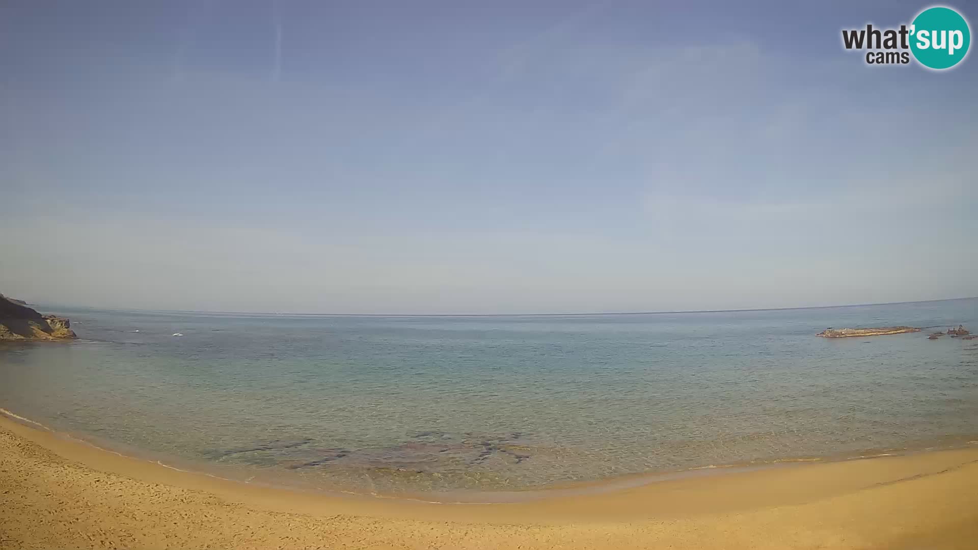 Lu Bagnu webcam en vivo Playa de Ampurias – Castelsardo – Cerdeña – Italia