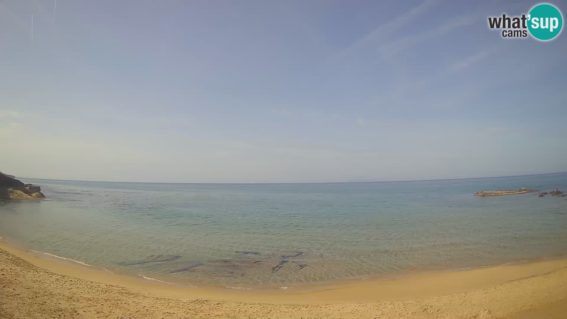 Lu Bagnu webcam en vivo Playa de Ampurias – Castelsardo – Cerdeña – Italia