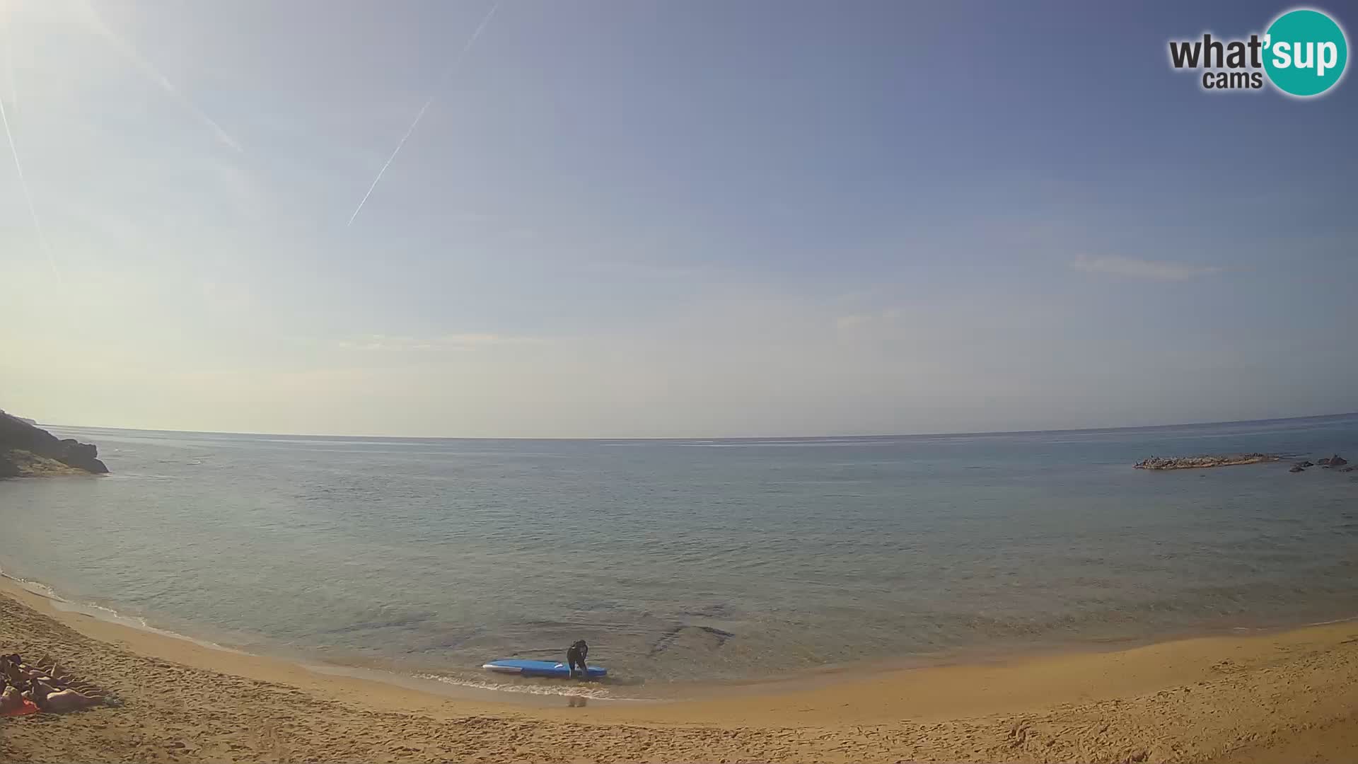 Lu Bagnu webcam en direct Plage d’Ampurias – Castelsardo – Sardaigne – Italie