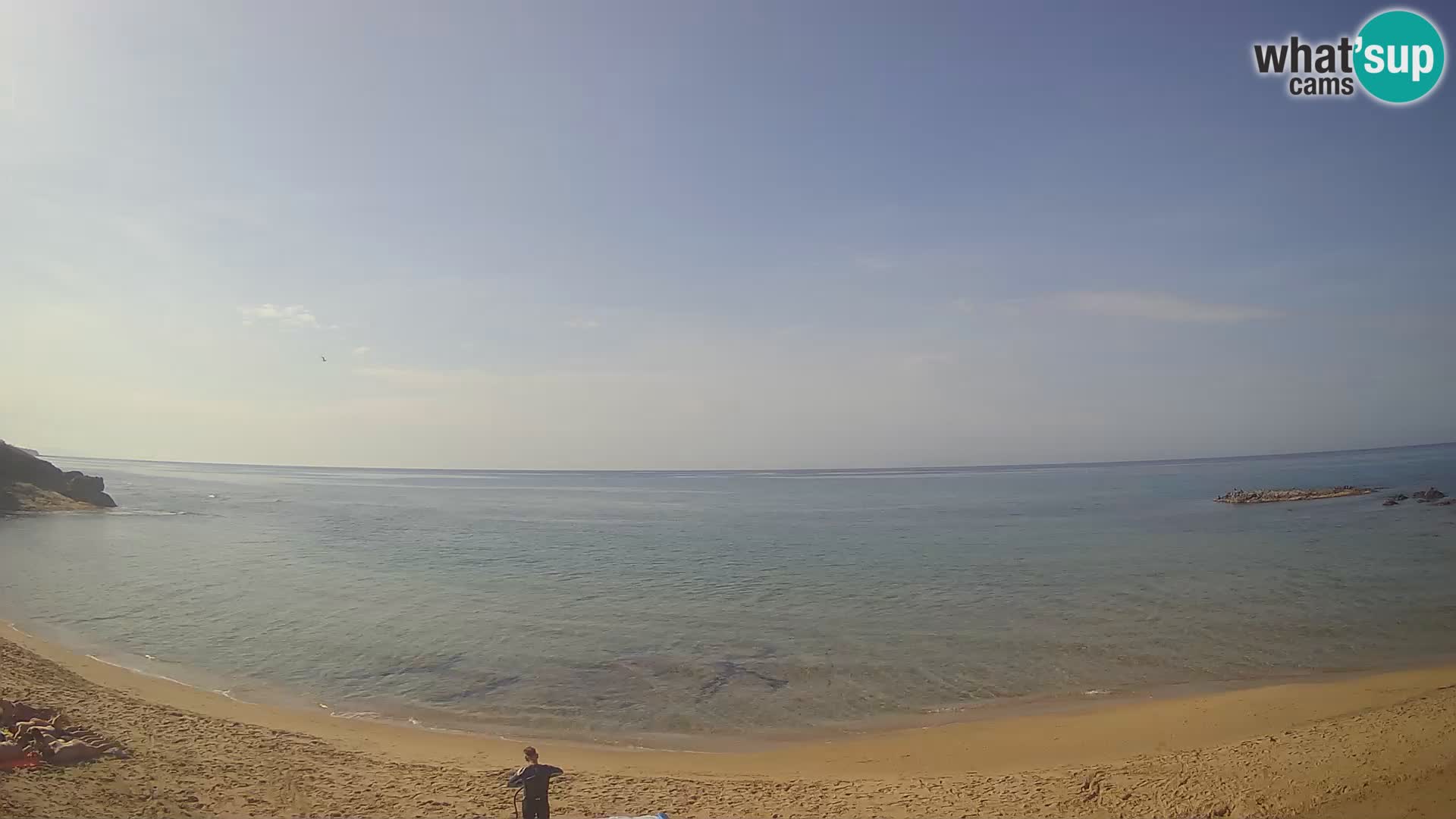 Lu Bagnu webcam en vivo Playa de Ampurias – Castelsardo – Cerdeña – Italia