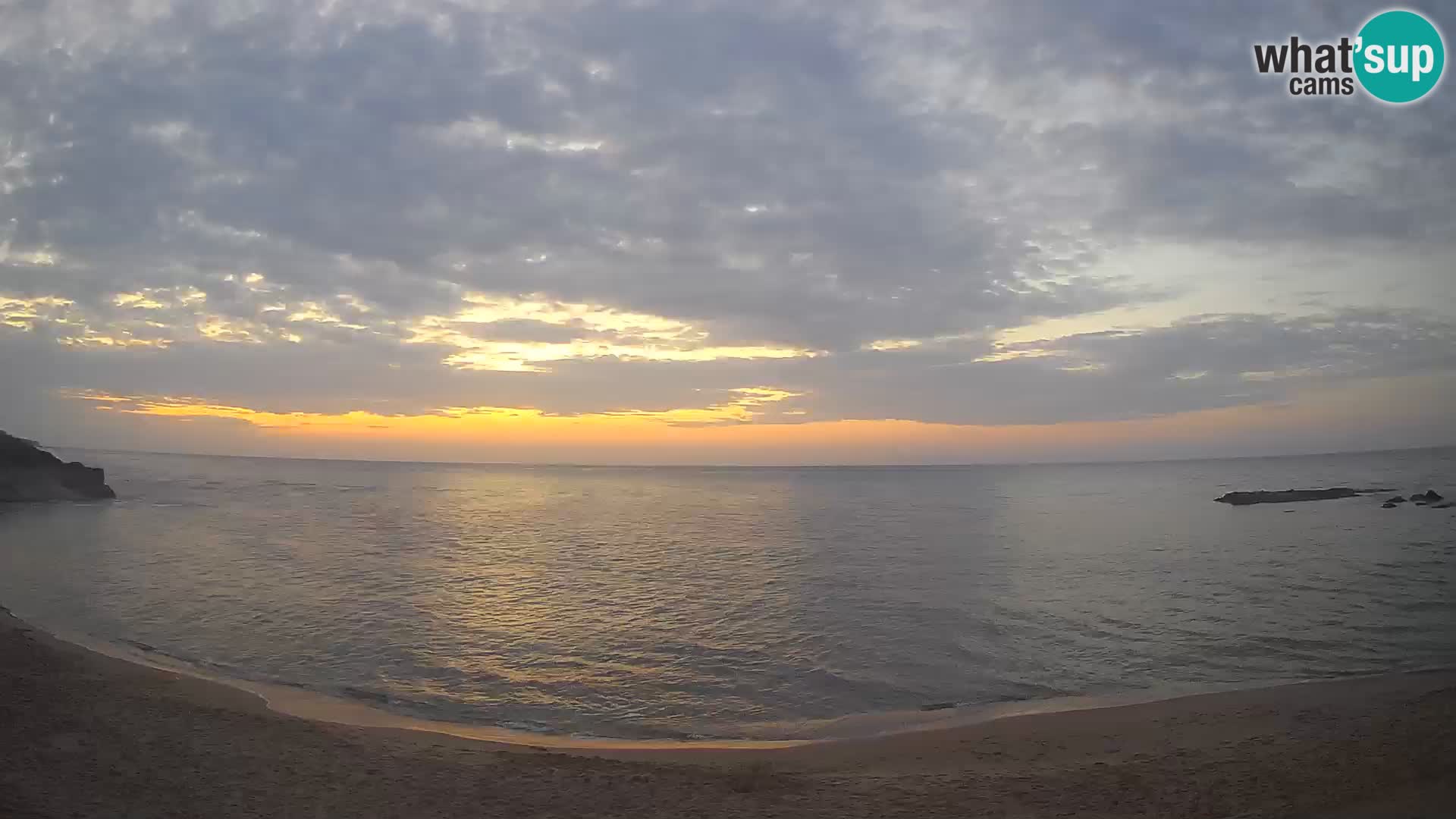 Lu Bagnu webcam en vivo Playa de Ampurias – Castelsardo – Cerdeña – Italia