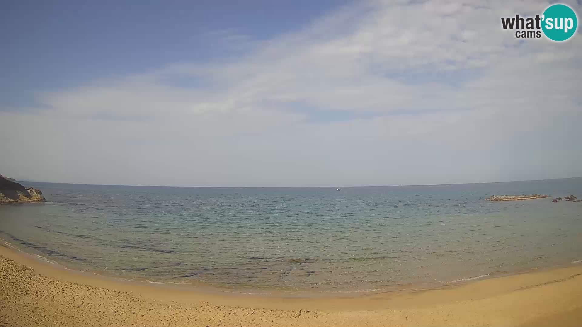 Lu Bagnu webcam en vivo Playa de Ampurias – Castelsardo – Cerdeña – Italia