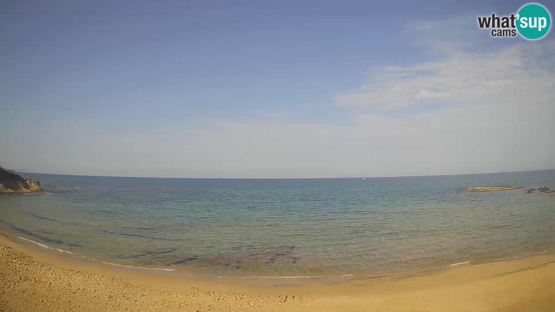 Lu Bagnu webcam en direct Plage d’Ampurias – Castelsardo – Sardaigne – Italie