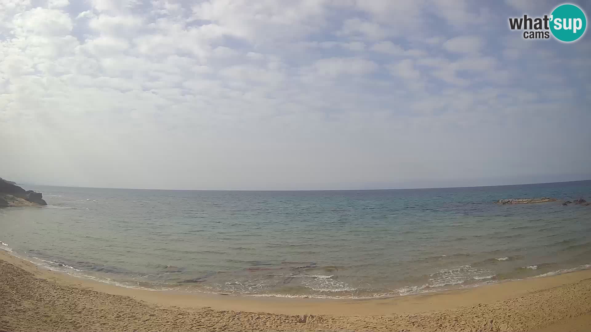 Lu Bagnu spletna kamera v živo Plaža Ampurias – Castelsardo – Sardinija – Italija