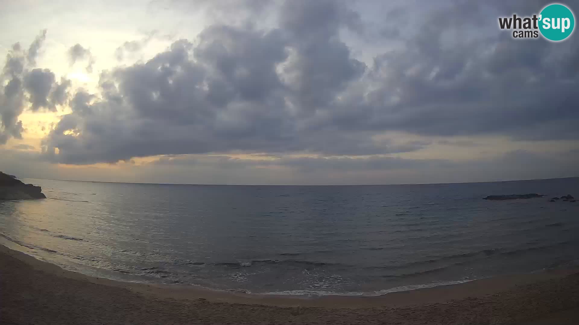 Lu Bagnu spletna kamera v živo Plaža Ampurias – Castelsardo – Sardinija – Italija