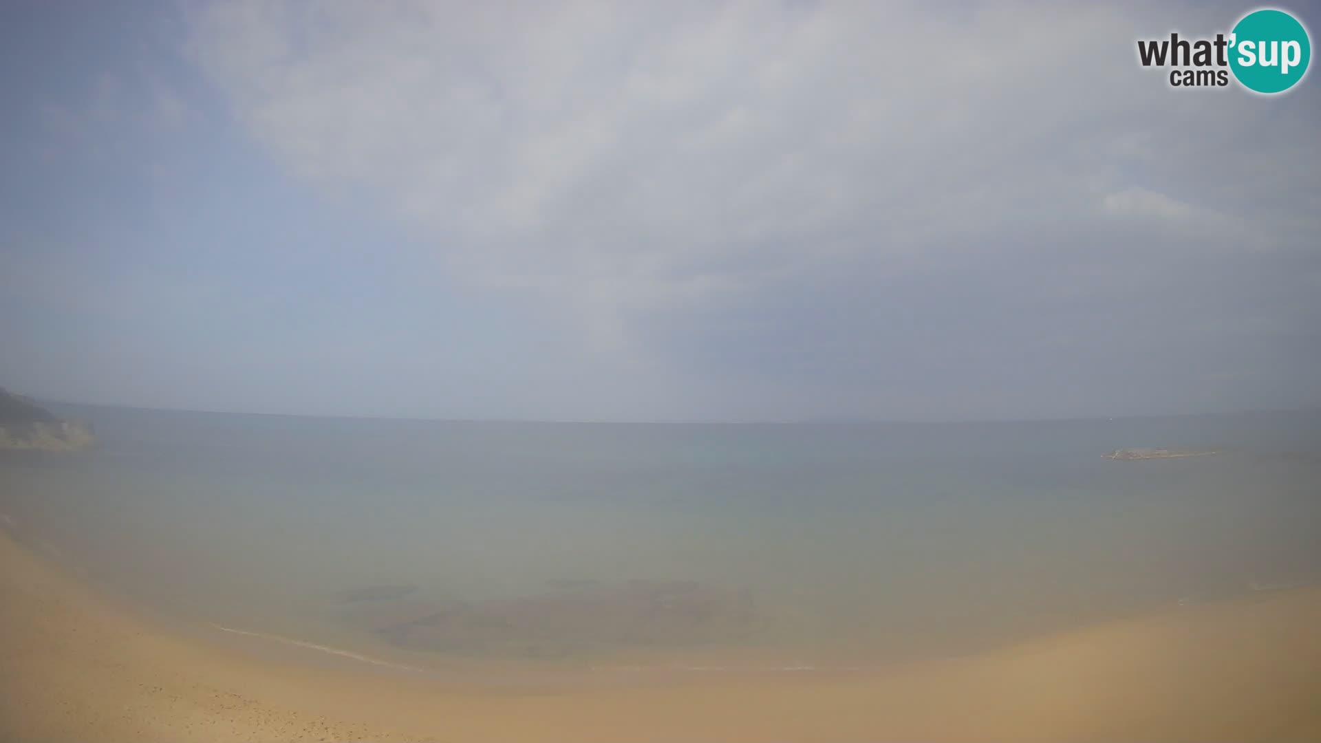 Lu Bagnu spletna kamera v živo Plaža Ampurias – Castelsardo – Sardinija – Italija