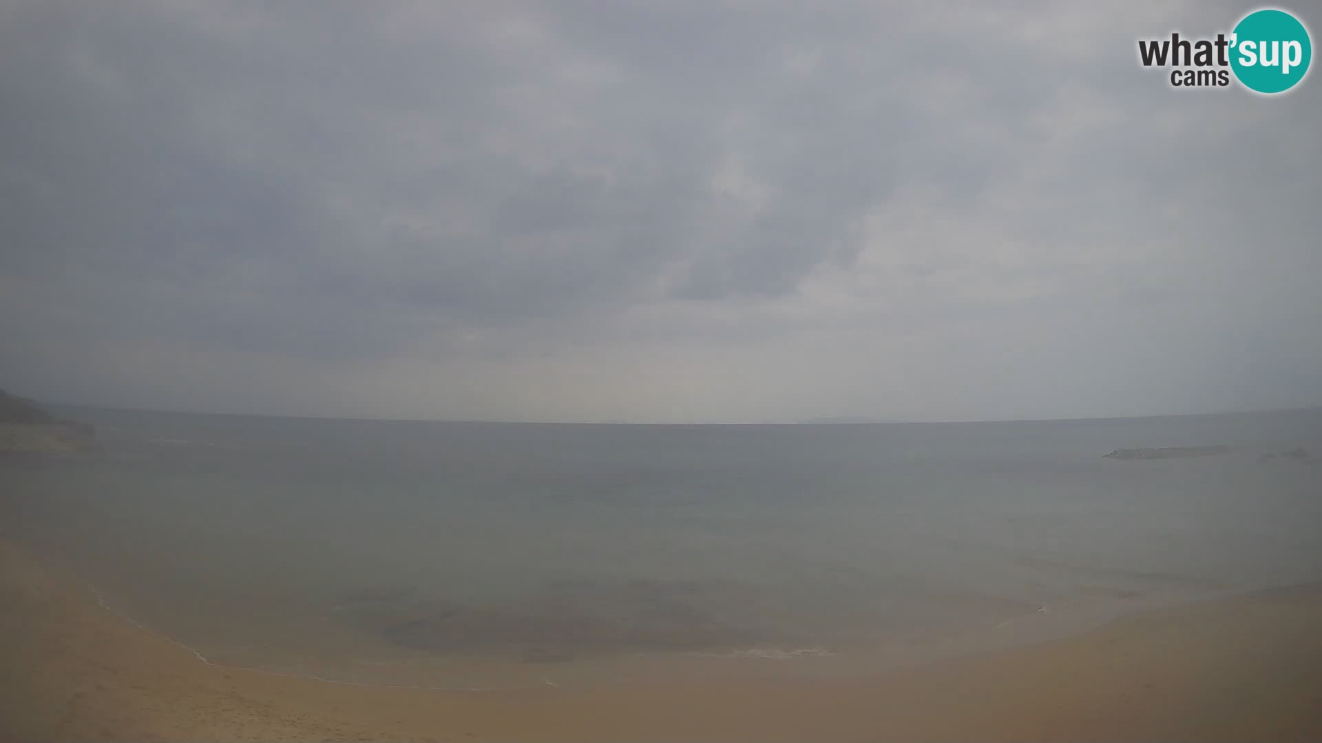 Lu Bagnu spletna kamera v živo Plaža Ampurias – Castelsardo – Sardinija – Italija