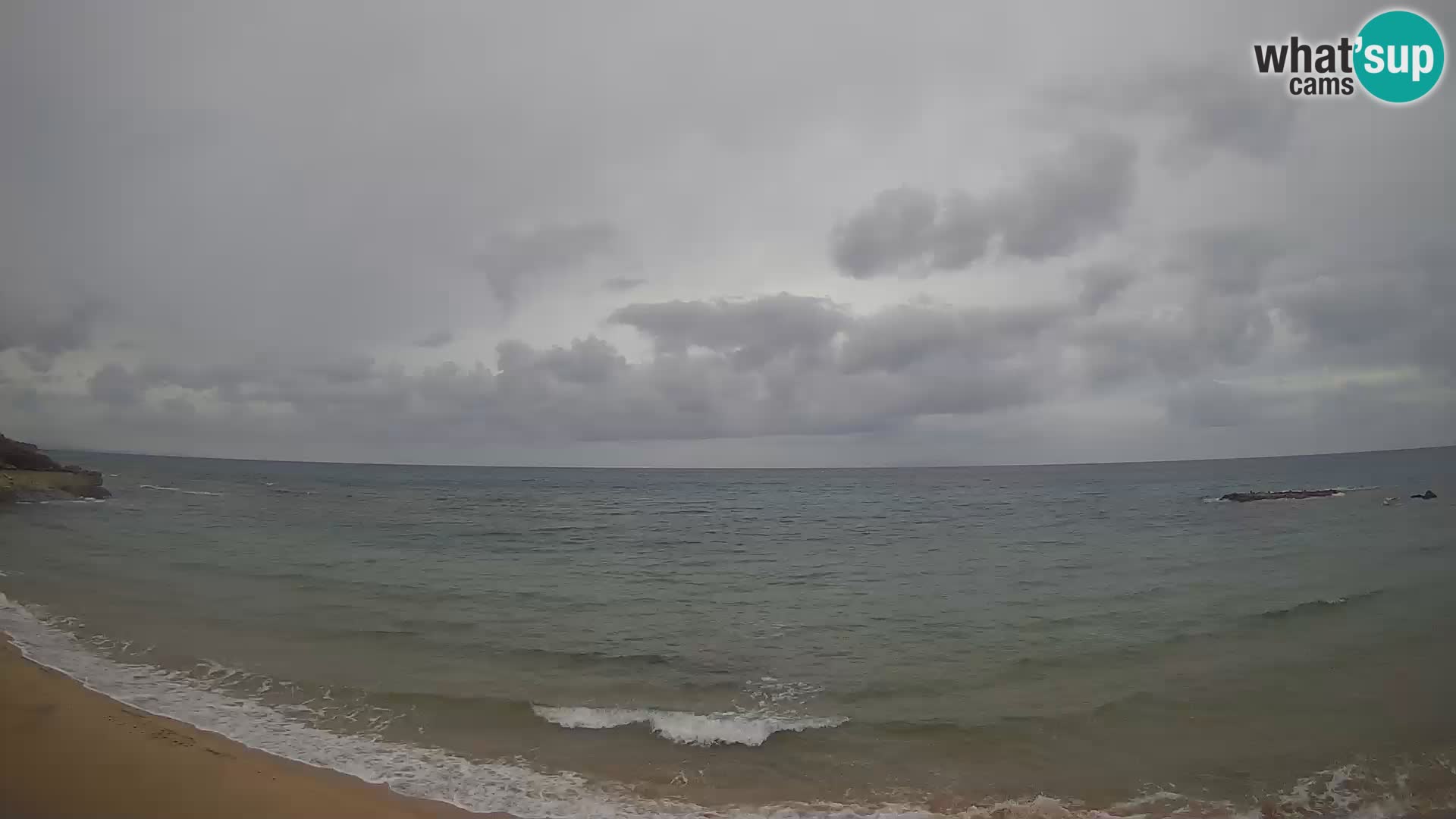 Lu Bagnu spletna kamera v živo Plaža Ampurias – Castelsardo – Sardinija – Italija