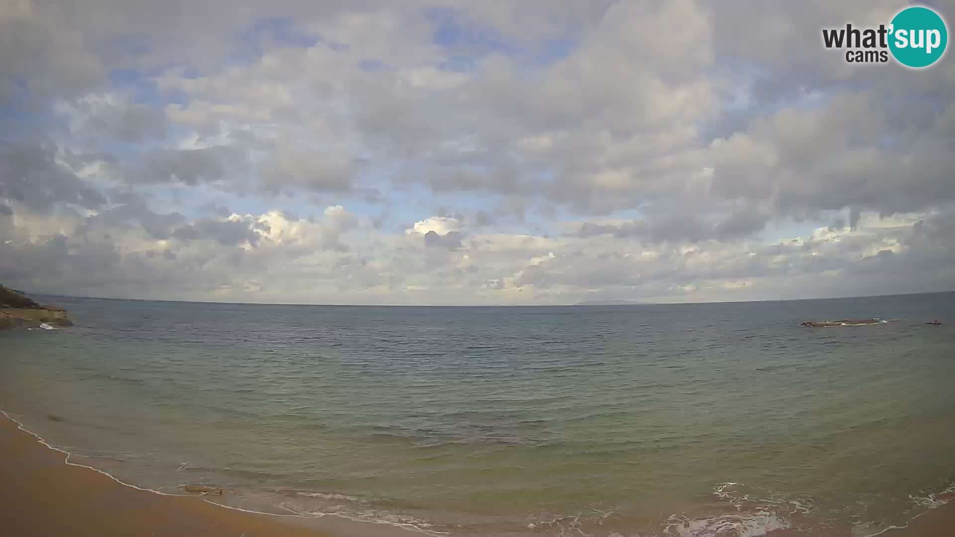 Lu Bagnu spletna kamera v živo Plaža Ampurias – Castelsardo – Sardinija – Italija