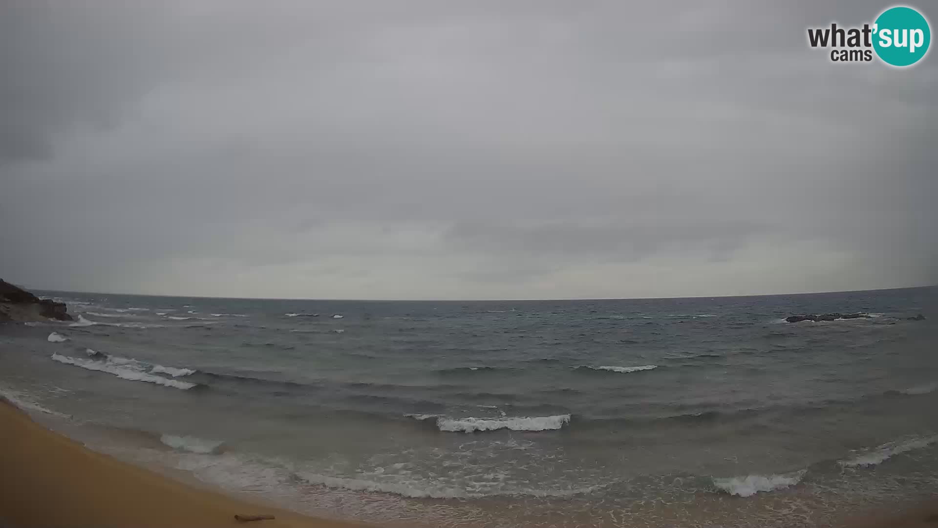 Lu Bagnu spletna kamera v živo Plaža Ampurias – Castelsardo – Sardinija – Italija