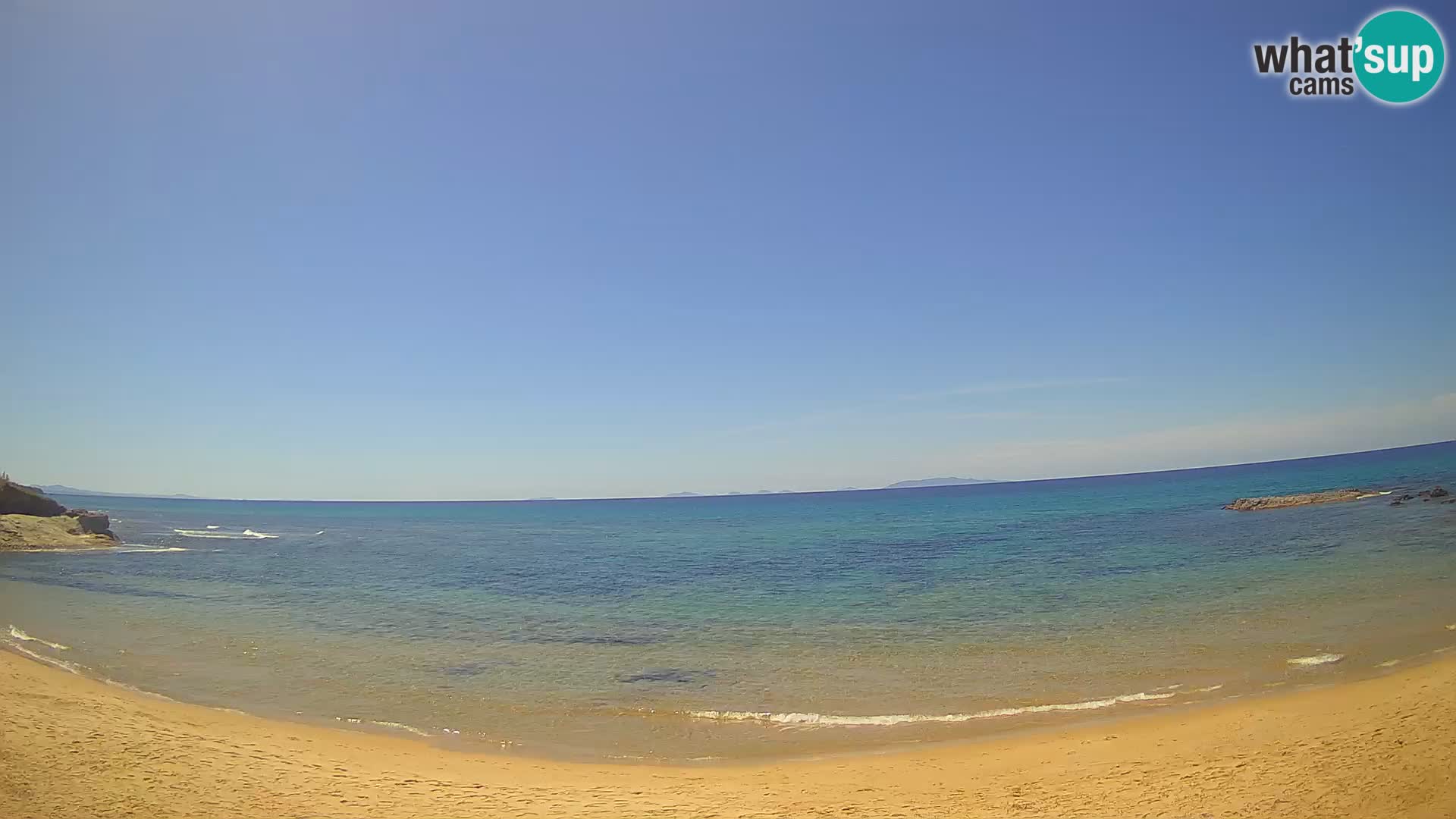 Lu Bagnu webcam en direct Plage d’Ampurias – Castelsardo – Sardaigne – Italie