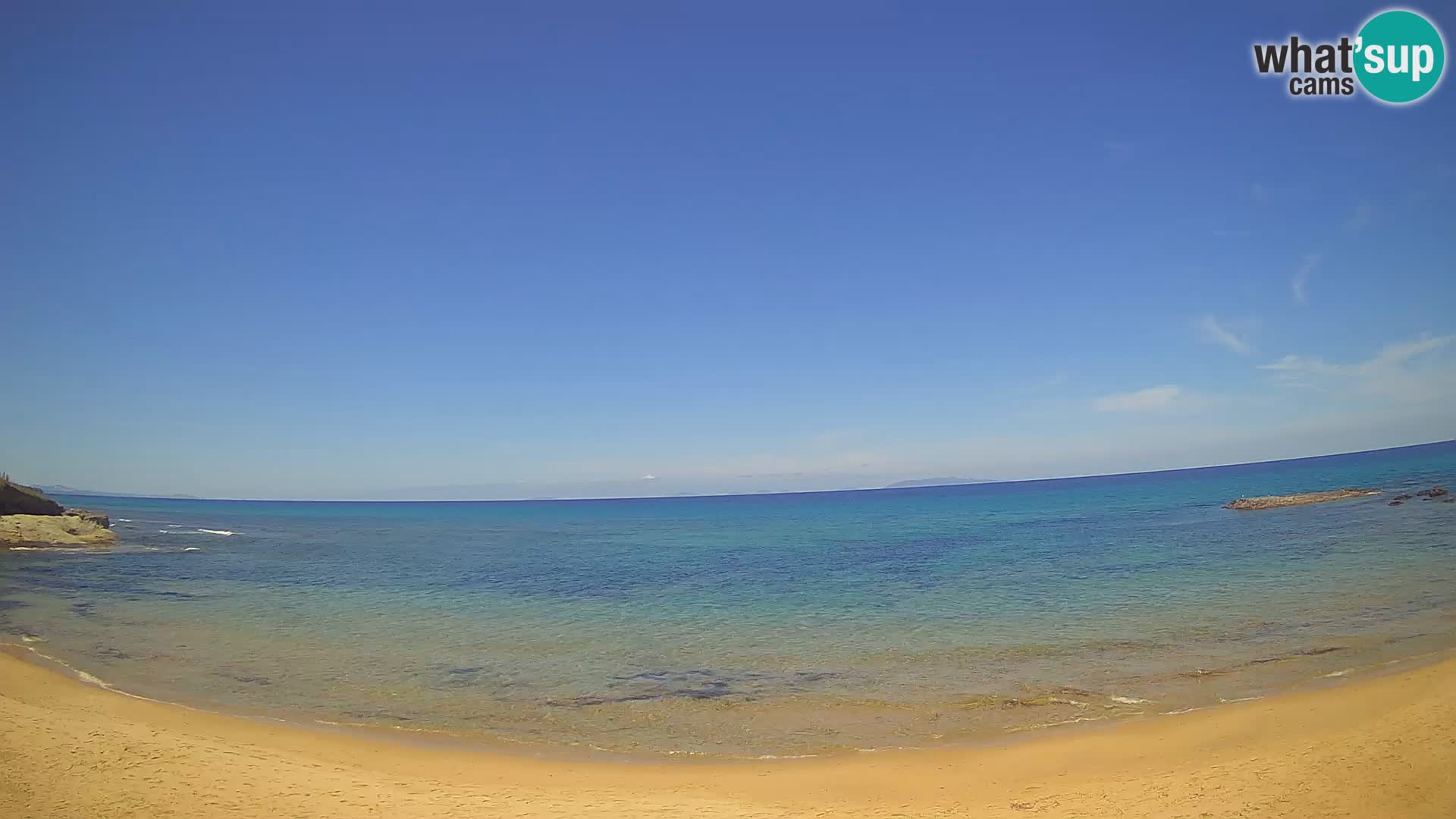 Lu Bagnu live webcam Ampurias beach – Castelsardo – Sardinia – Italy