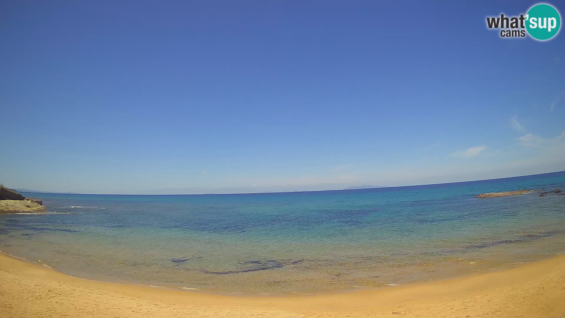 Lu Bagnu live webcam Ampurias beach – Castelsardo – Sardinia – Italy