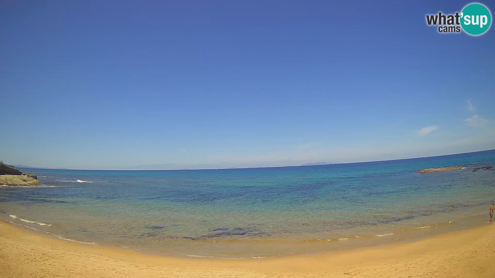 Lu Bagnu web kamera uživo Ampurias plaža – Castelsardo – Sardinija – Italija