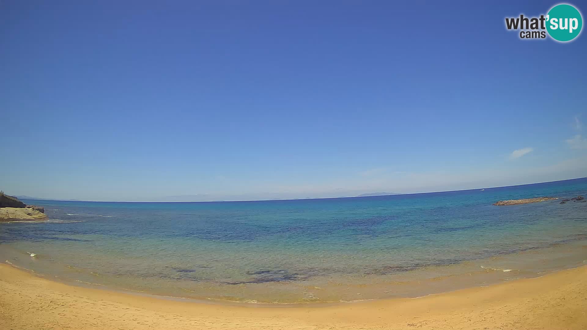 Lu Bagnu web kamera uživo Ampurias plaža – Castelsardo – Sardinija – Italija