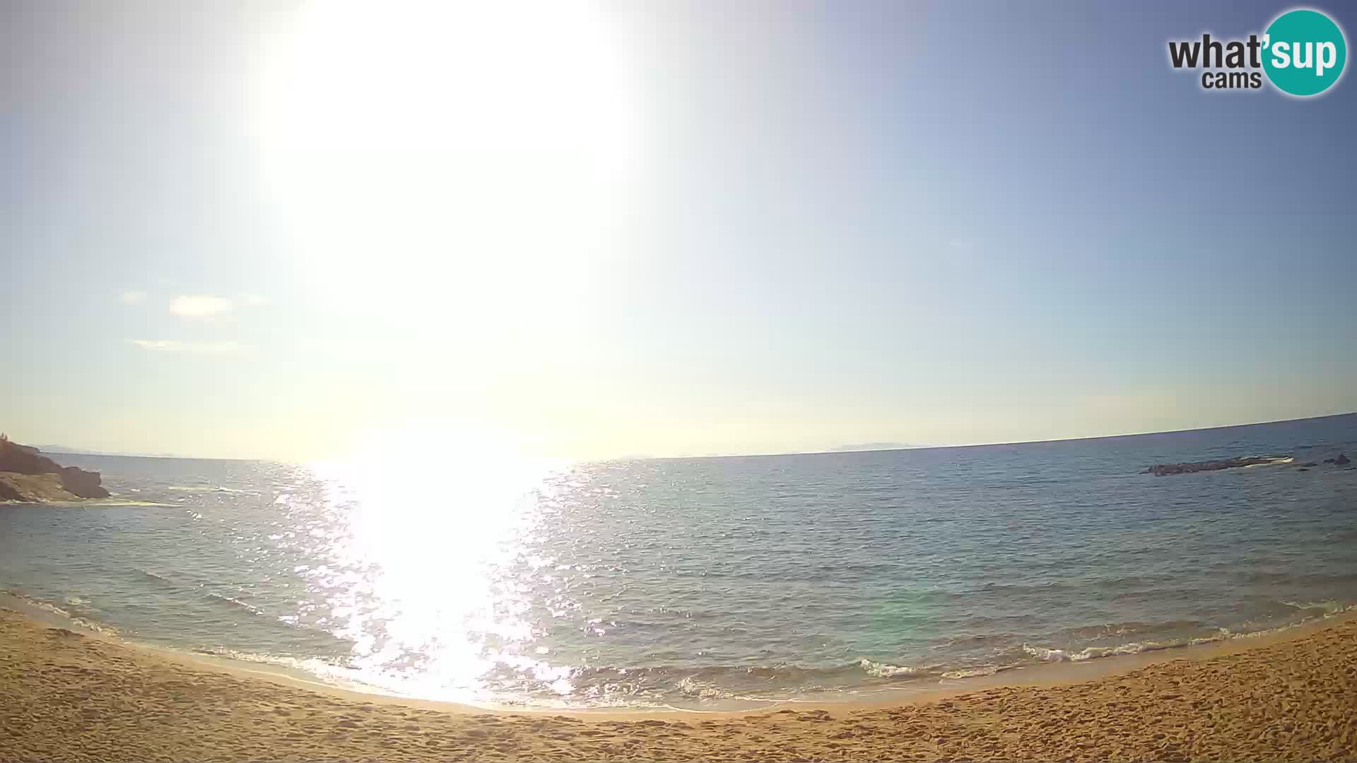 Lu Bagnu live webcam Ampurias beach – Castelsardo – Sardinia – Italy