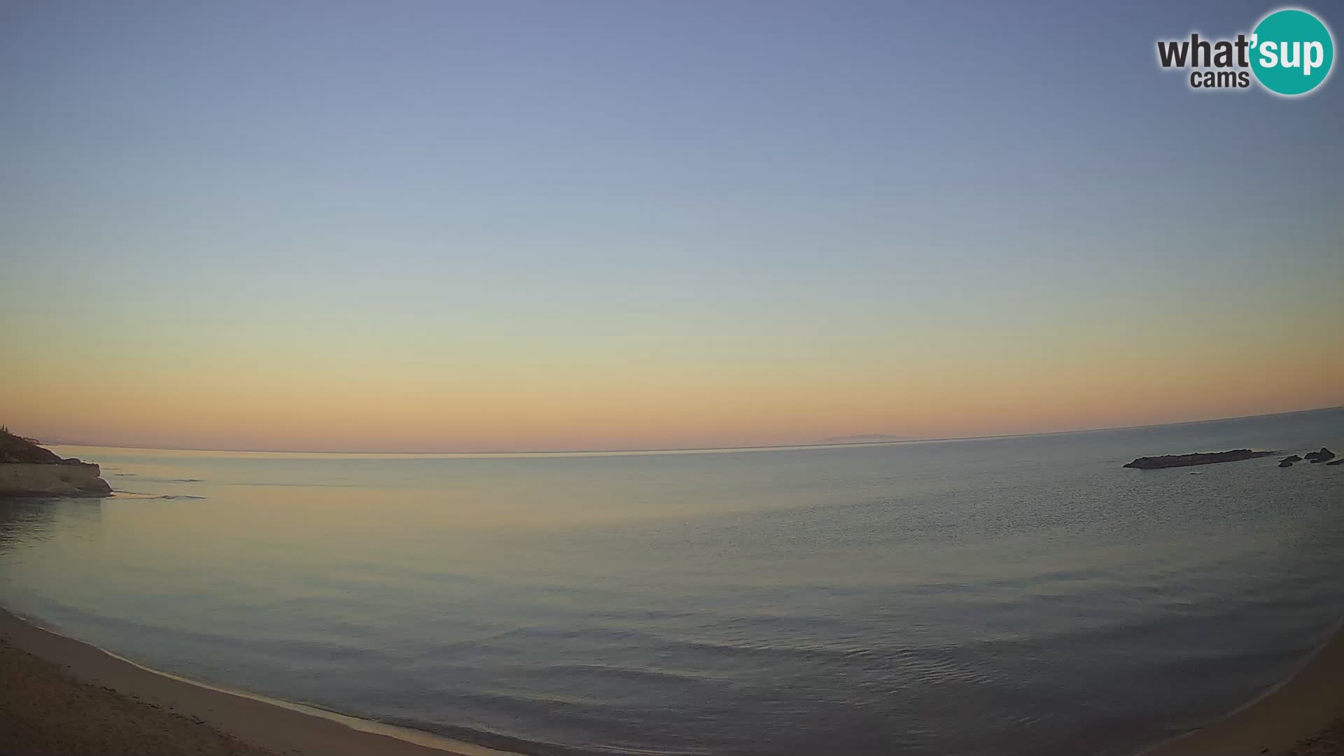 Lu Bagnu webcam en direct Plage d’Ampurias – Castelsardo – Sardaigne – Italie