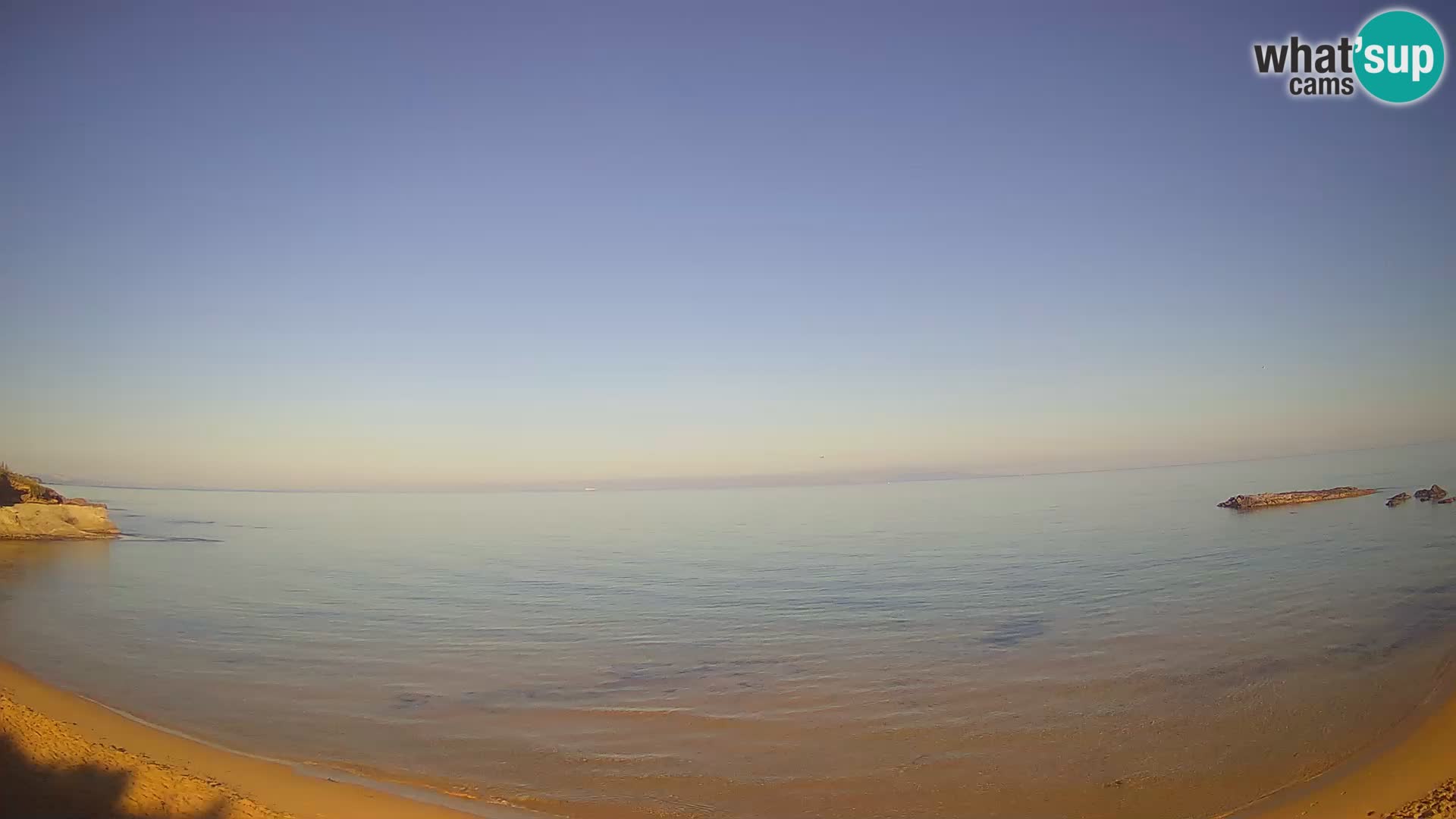 Lu Bagnu live webcam Ampurias beach – Castelsardo – Sardinia – Italy