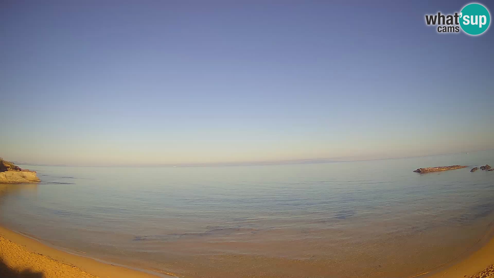 Lu Bagnu live webcam Ampurias beach – Castelsardo – Sardinia – Italy