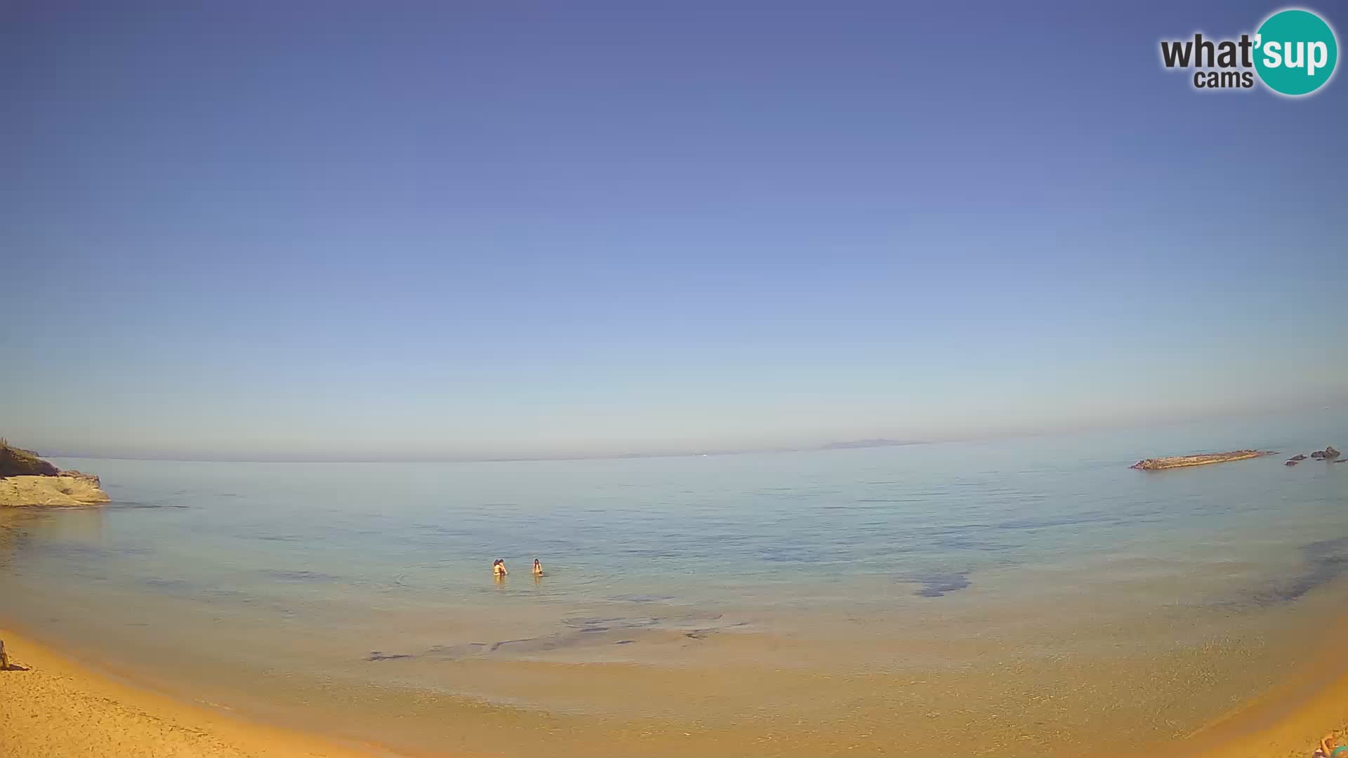 Lu Bagnu live webcam Ampurias beach – Castelsardo – Sardinia – Italy