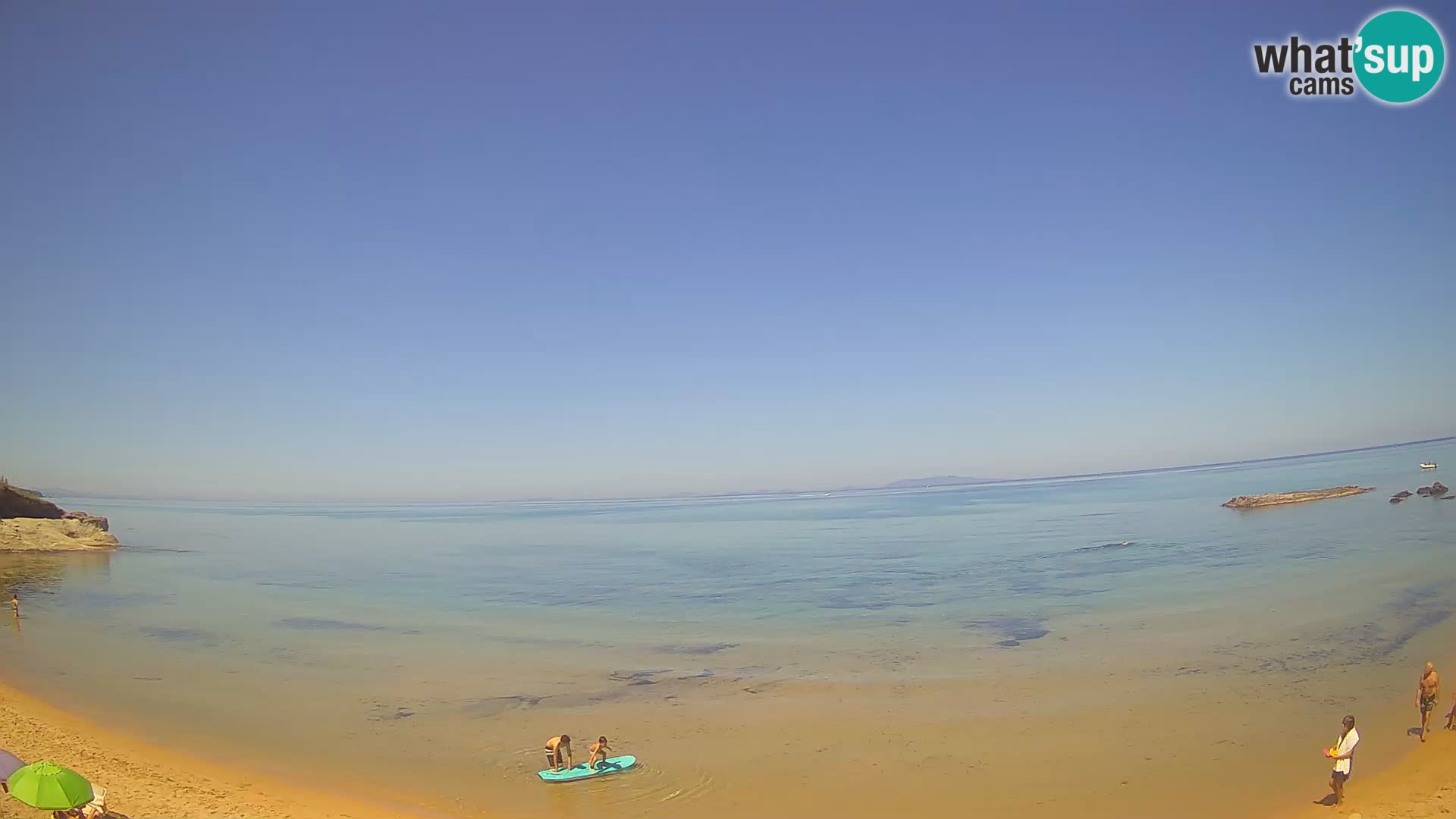 Lu Bagnu live webcam Ampurias beach – Castelsardo – Sardinia – Italy