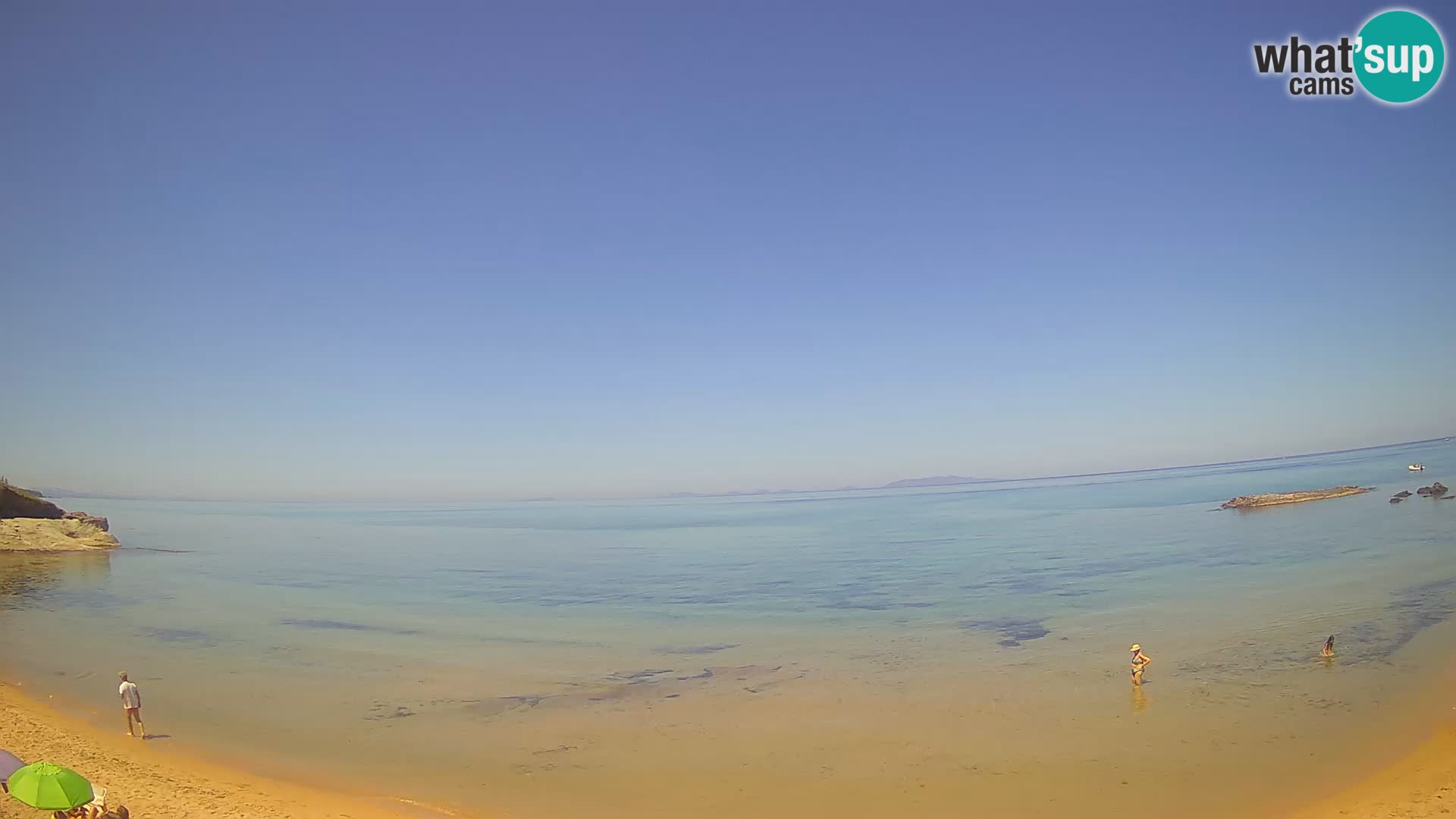 Lu Bagnu live webcam Ampurias beach – Castelsardo – Sardinia – Italy