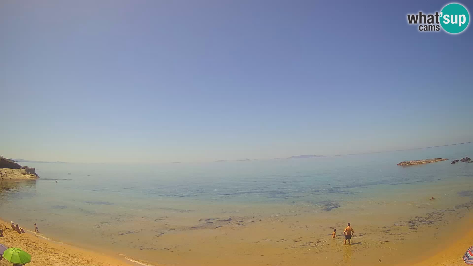 Lu Bagnu webcam en direct Plage d’Ampurias – Castelsardo – Sardaigne – Italie