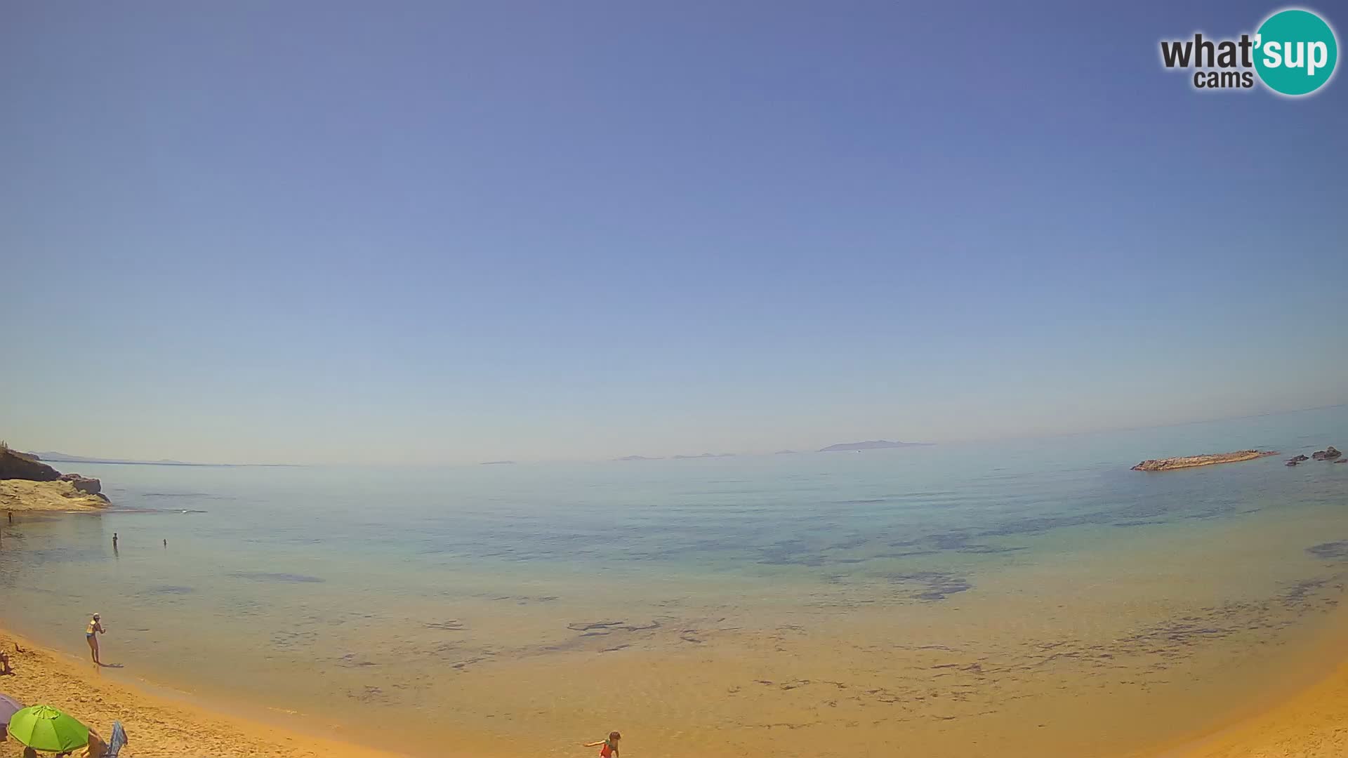 Lu Bagnu web kamera uživo Ampurias plaža – Castelsardo – Sardinija – Italija