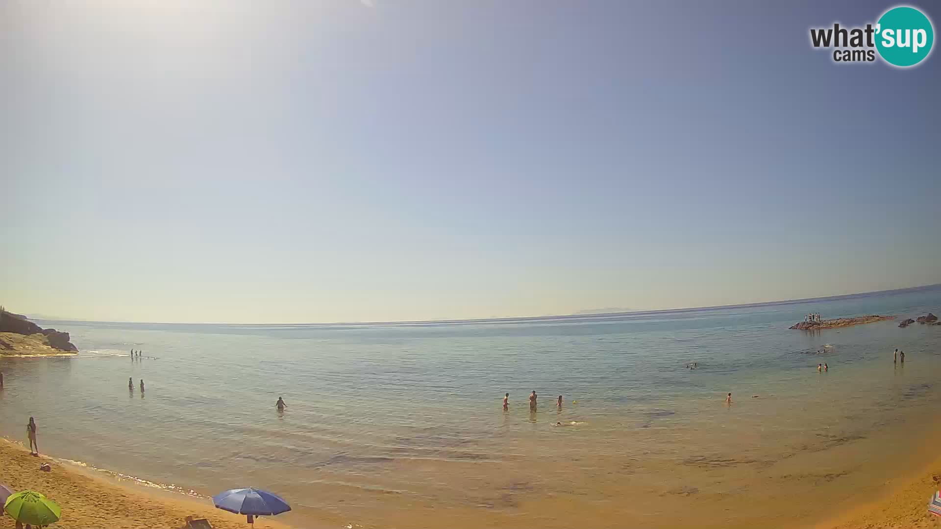 Lu Bagnu web kamera uživo Ampurias plaža – Castelsardo – Sardinija – Italija