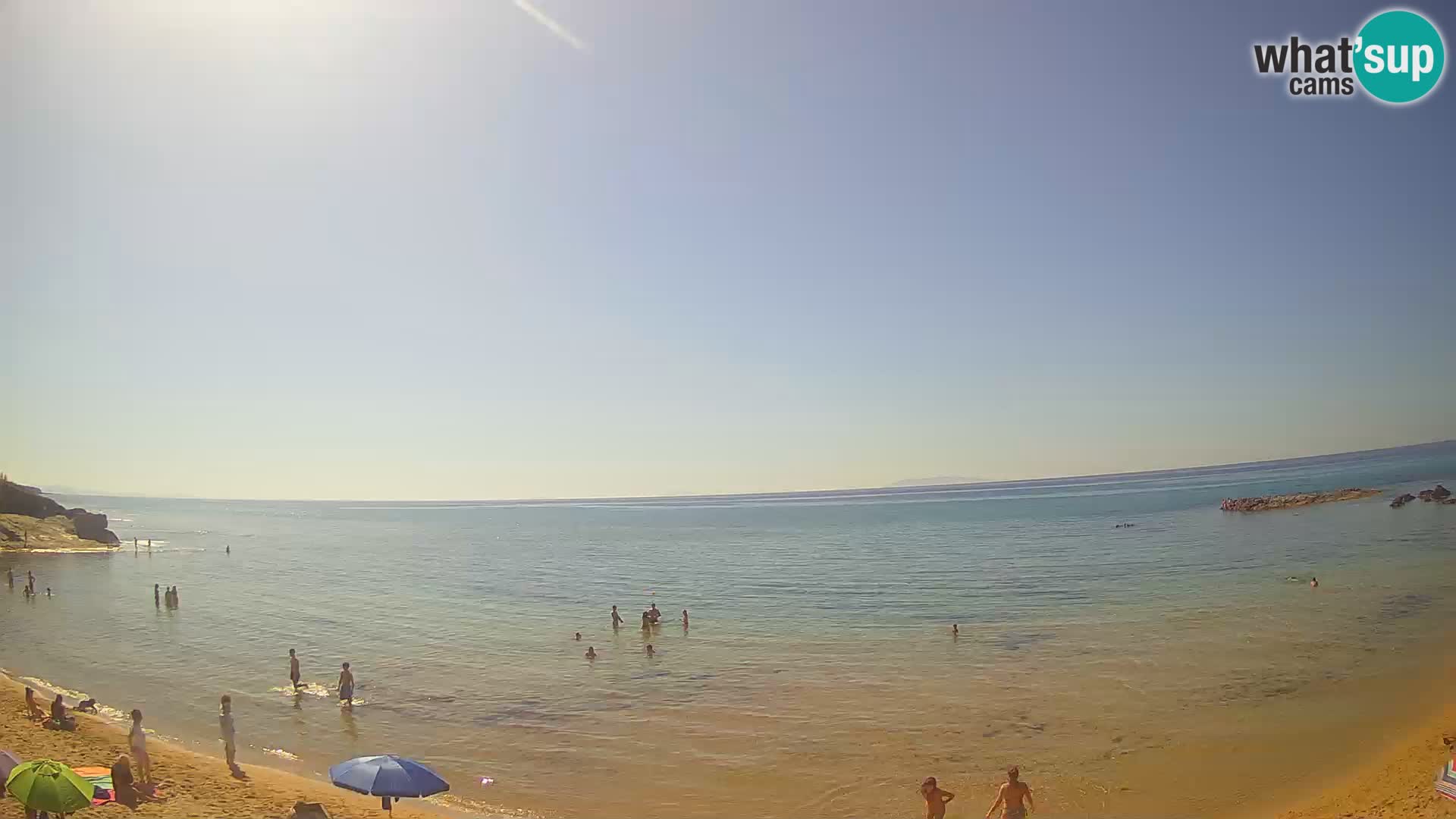 Lu Bagnu webcam en direct Plage d’Ampurias – Castelsardo – Sardaigne – Italie