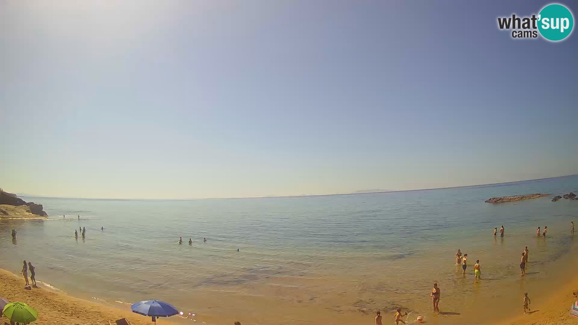 Lu Bagnu webcam en direct Plage d’Ampurias – Castelsardo – Sardaigne – Italie