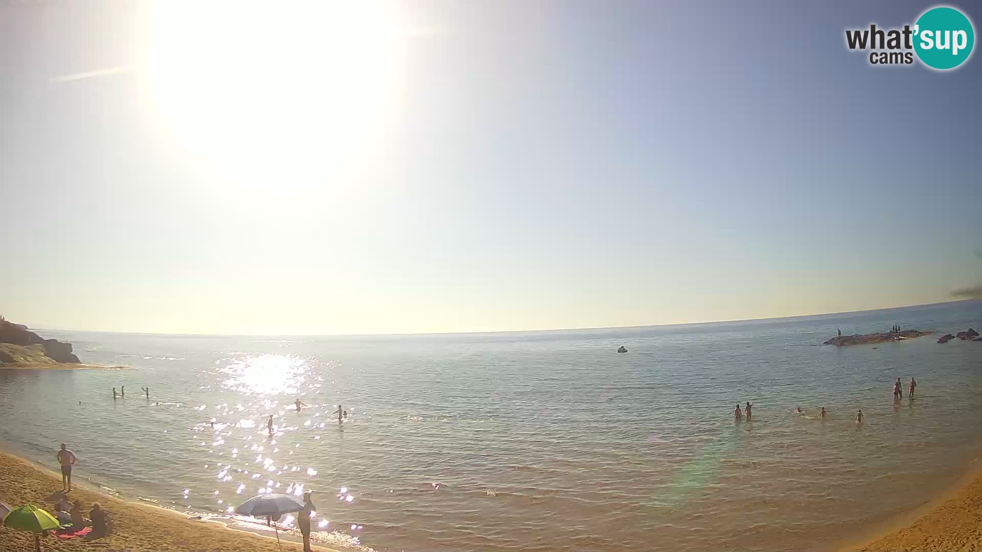 Lu Bagnu webcam en direct Plage d’Ampurias – Castelsardo – Sardaigne – Italie