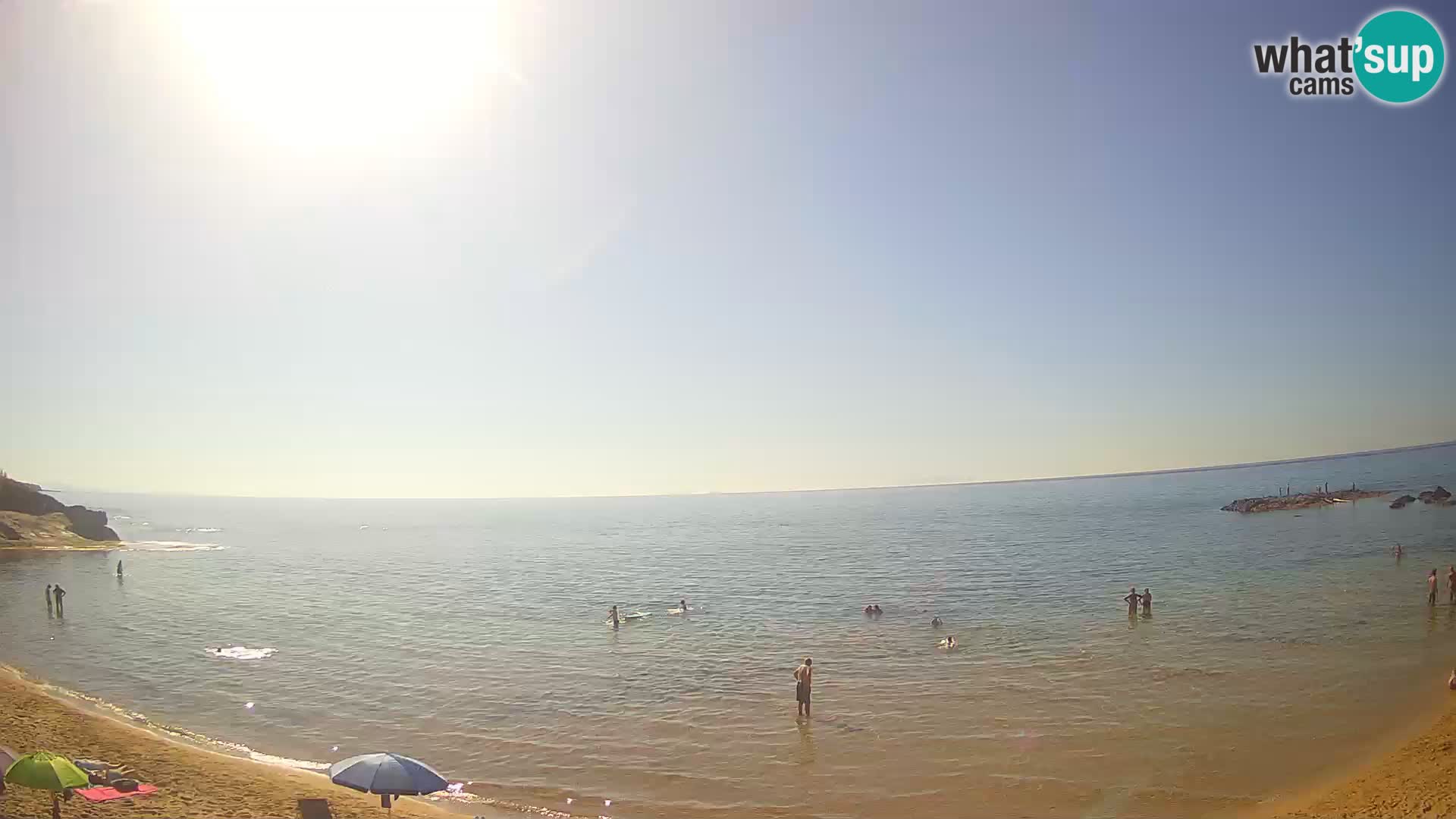Lu Bagnu webcam en vivo Playa de Ampurias – Castelsardo – Cerdeña – Italia