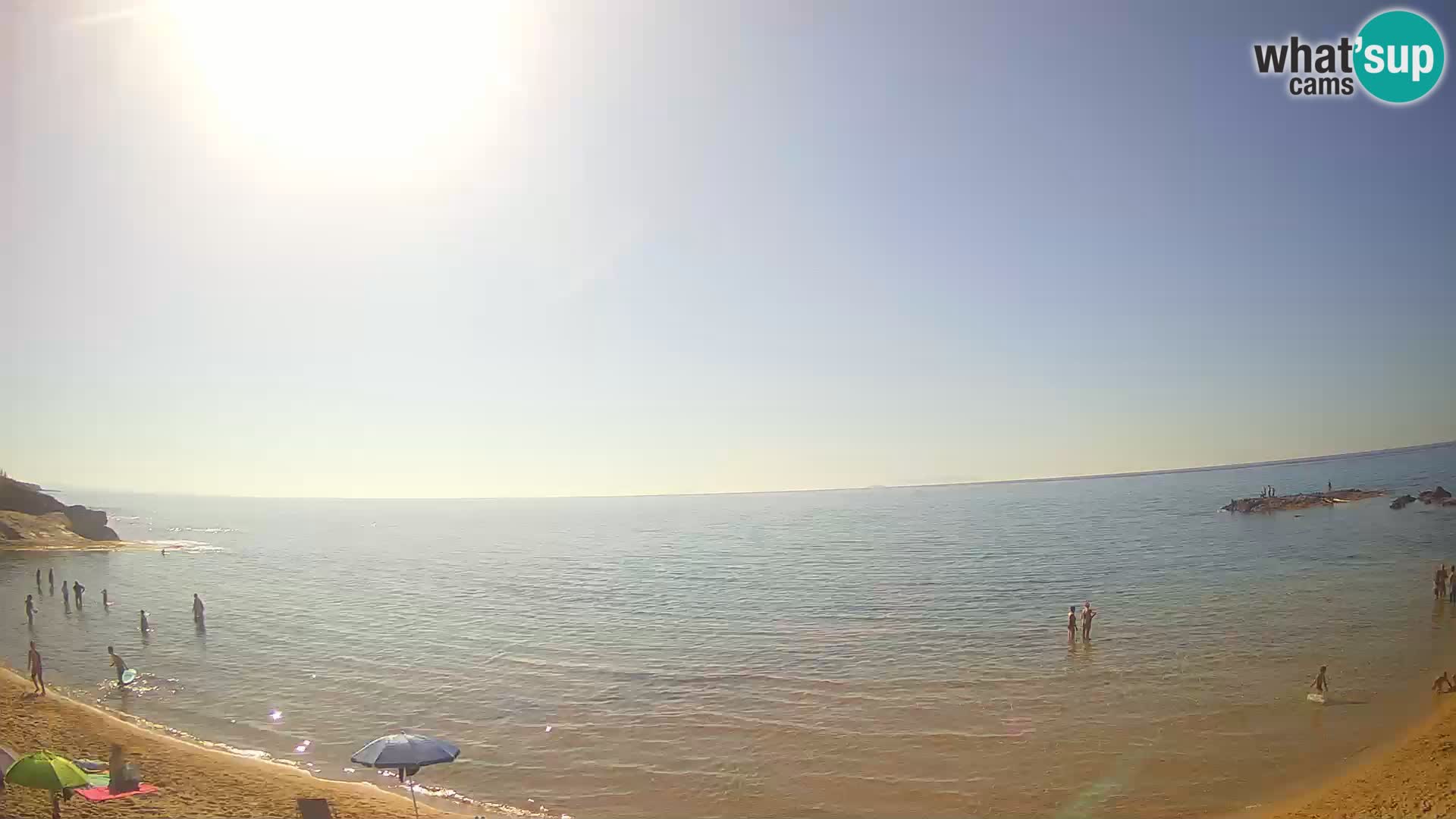 Lu Bagnu web kamera uživo Ampurias plaža – Castelsardo – Sardinija – Italija