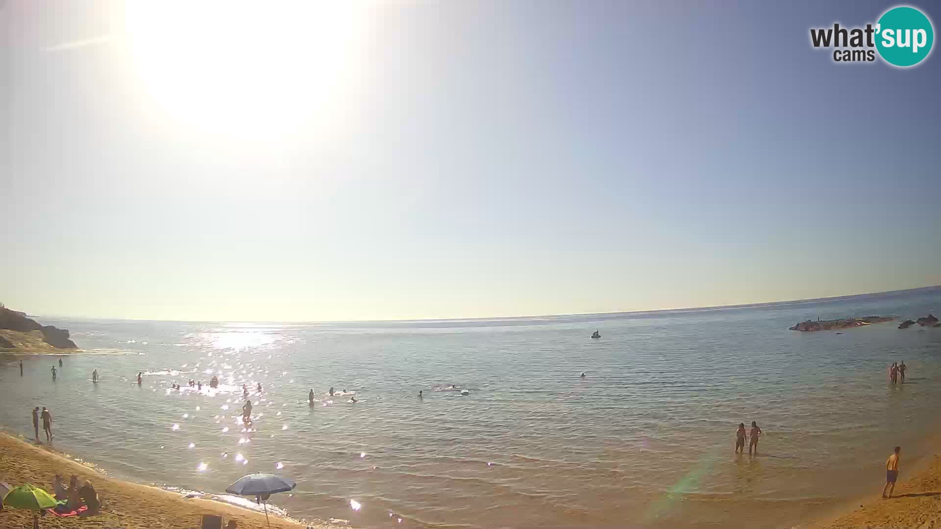 Lu Bagnu live webcam Ampurias beach – Castelsardo – Sardinia – Italy