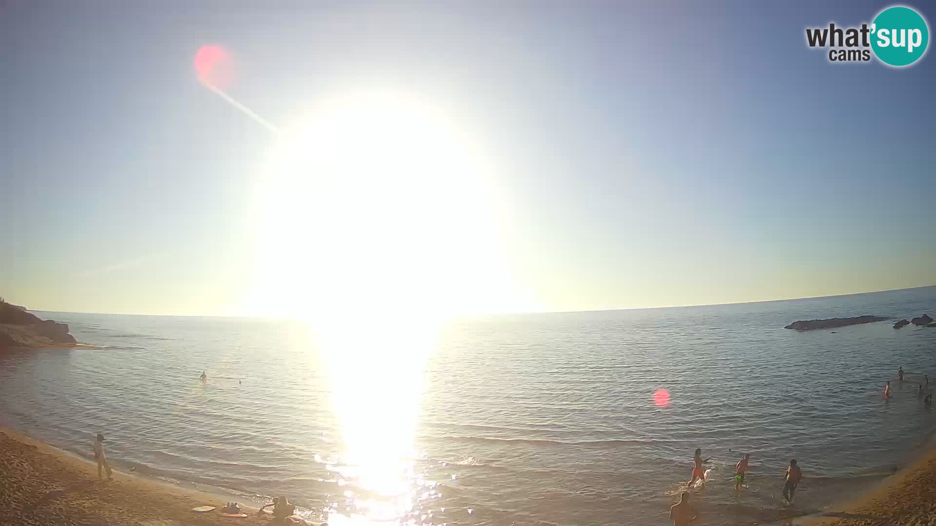 Lu Bagnu web kamera uživo Ampurias plaža – Castelsardo – Sardinija – Italija